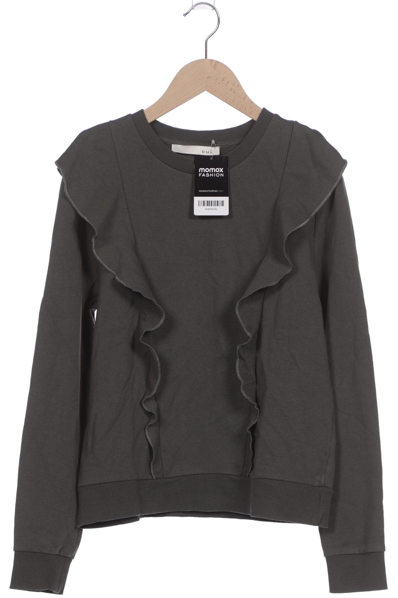 

Oui Damen Sweatshirt, grün, Gr. 36
