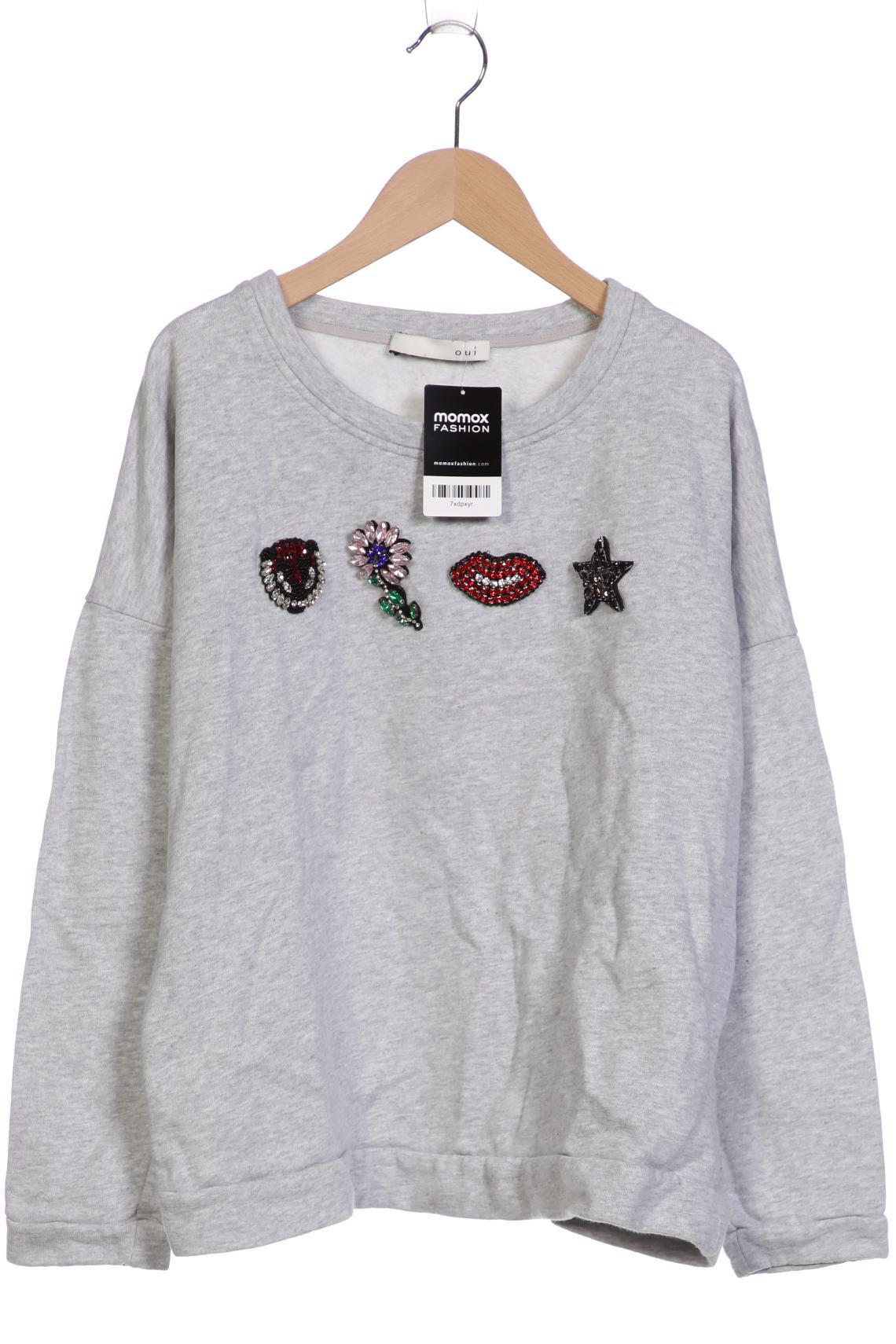

Oui Damen Sweatshirt, grau