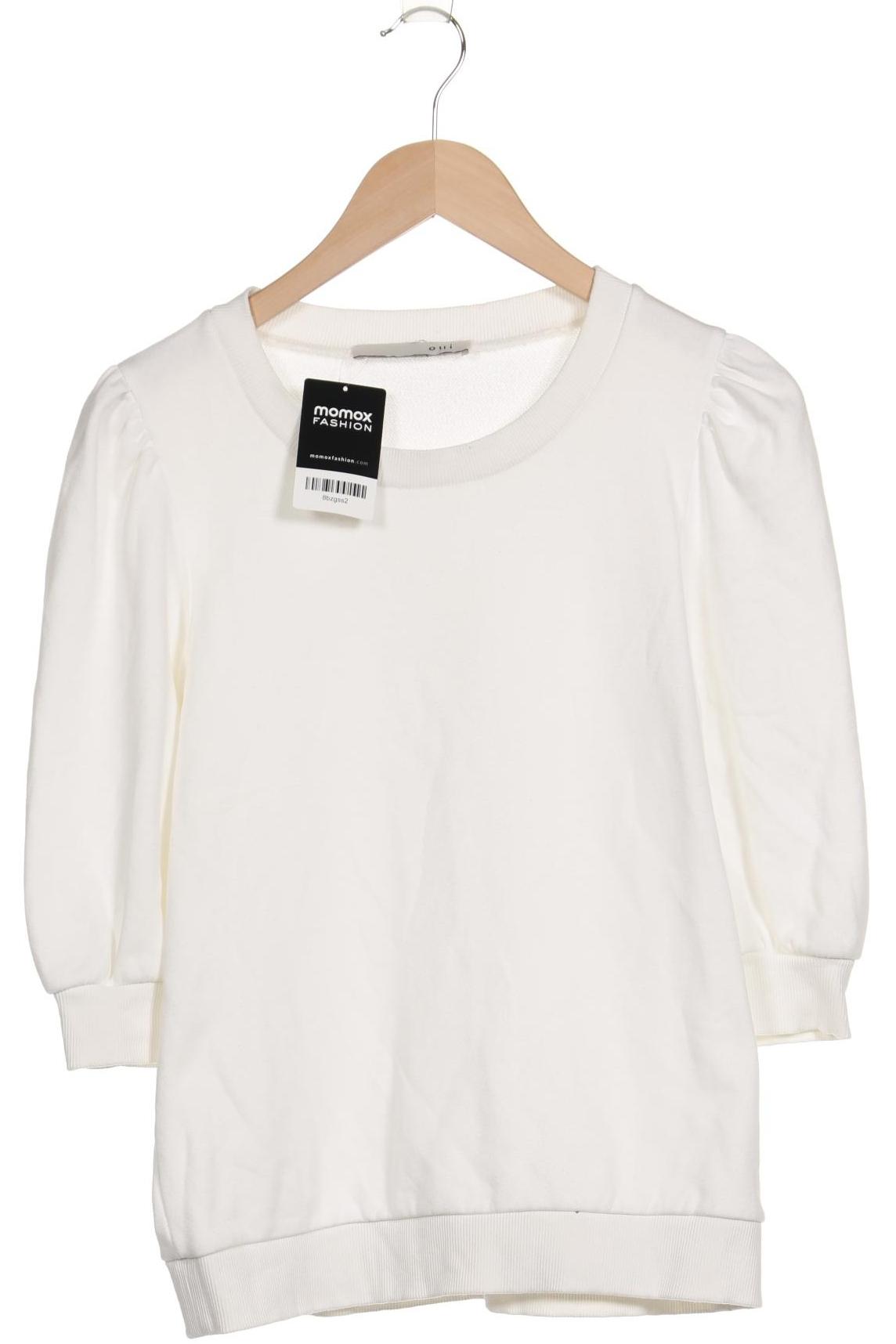 

Oui Damen Sweatshirt, cremeweiß, Gr. 36