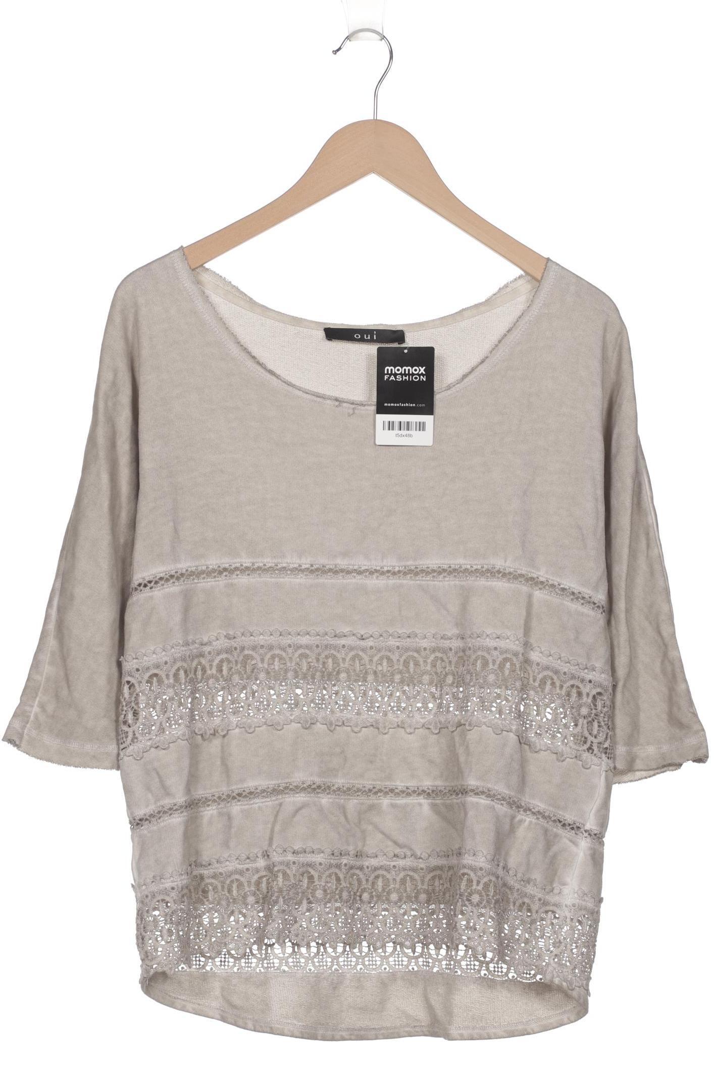 

Oui Damen Sweatshirt, grau, Gr. 38