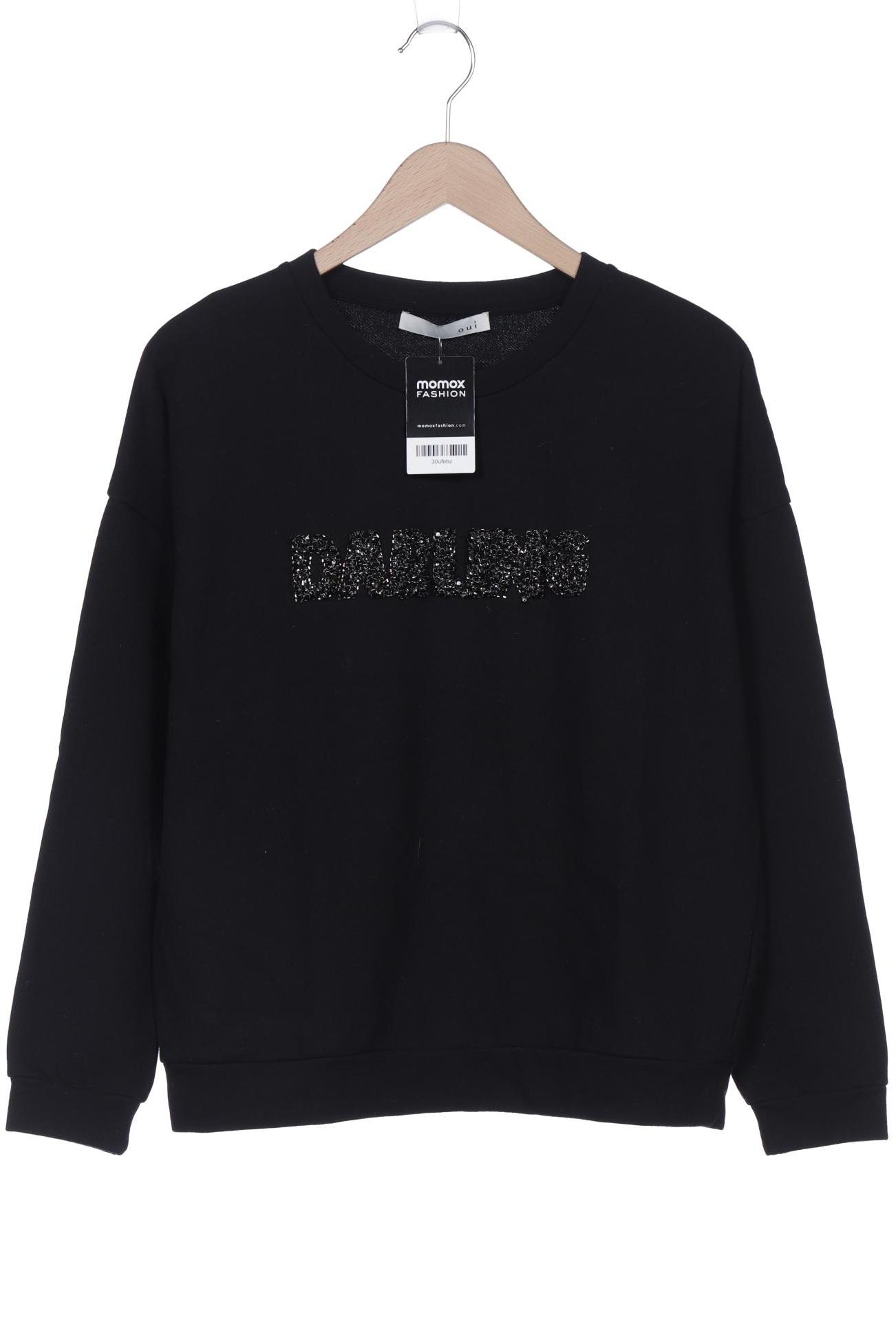 

Oui Damen Sweatshirt, schwarz, Gr. 36