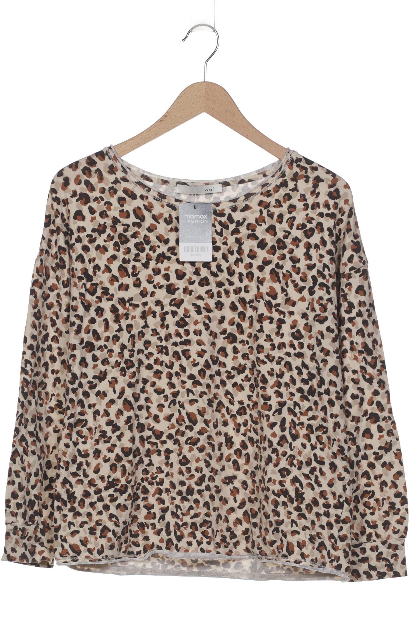 

Oui Damen Sweatshirt, beige, Gr. 38