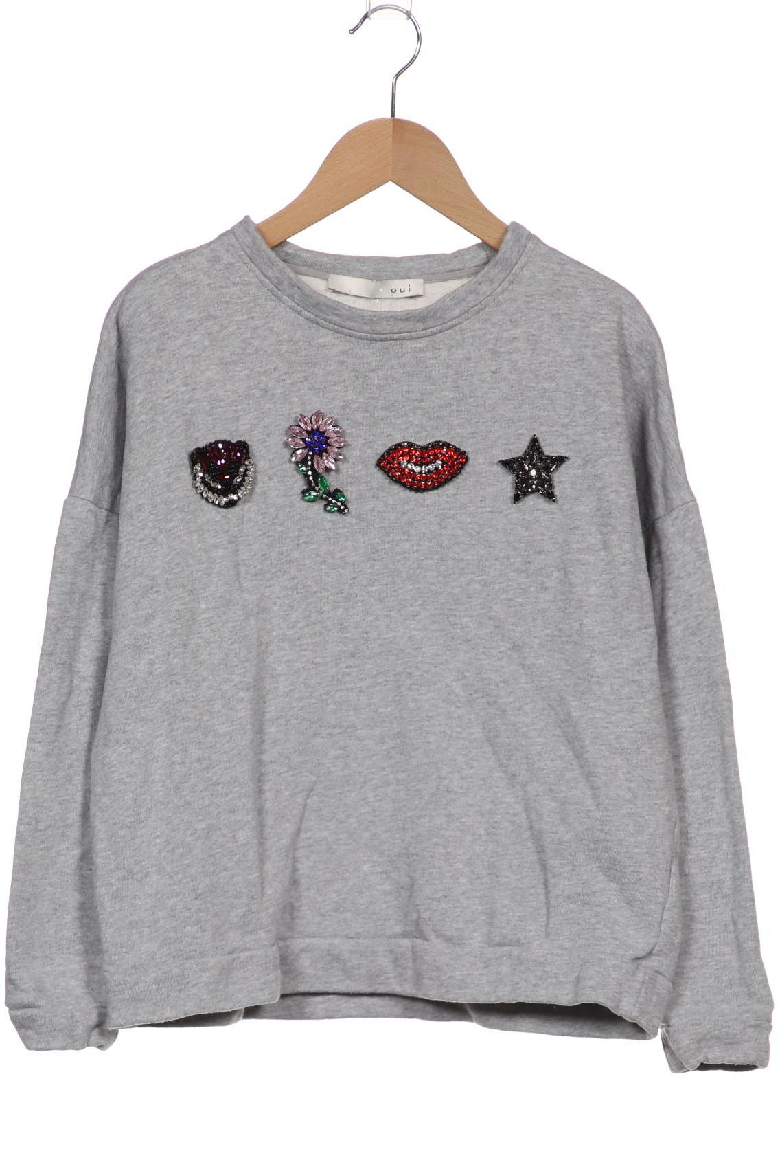 

Oui Damen Sweatshirt, grau