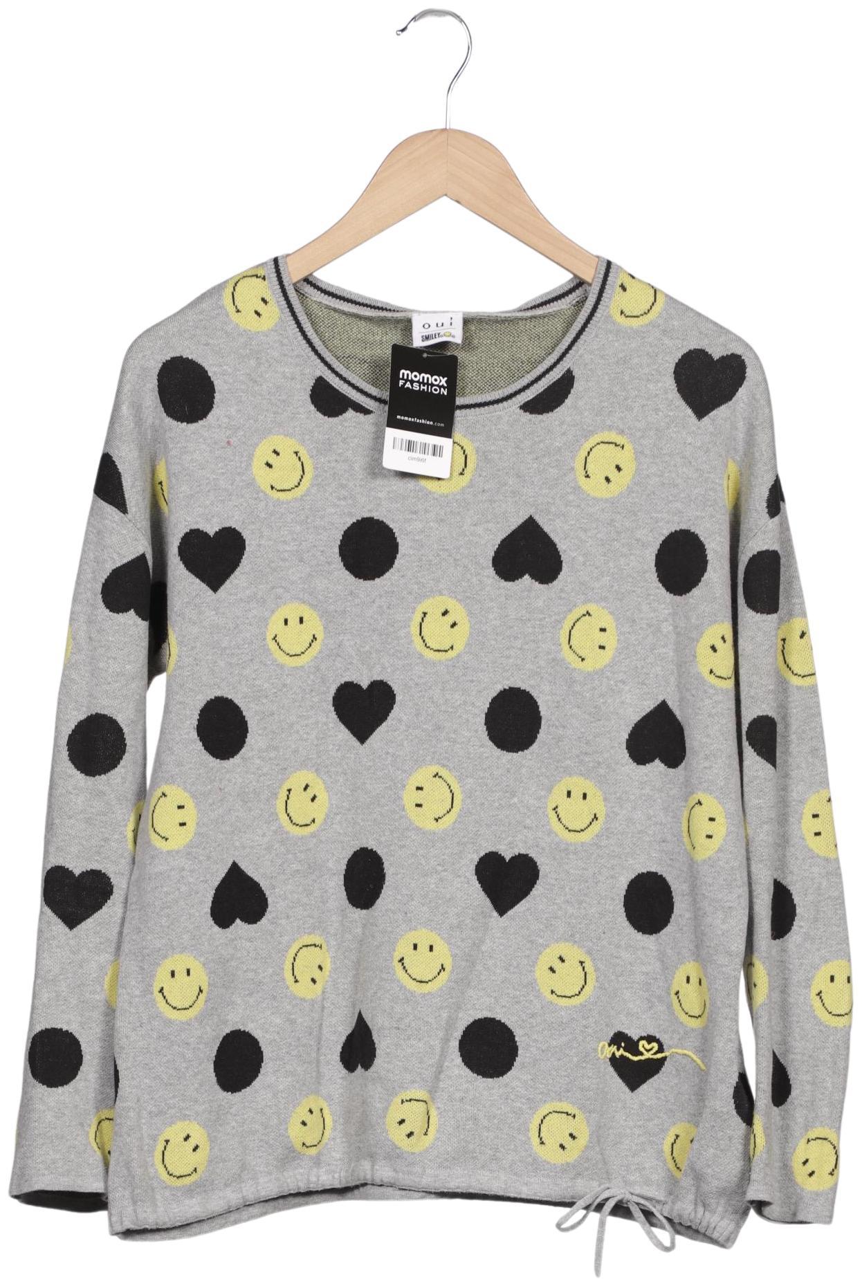 

Oui Damen Sweatshirt, grau, Gr. 40