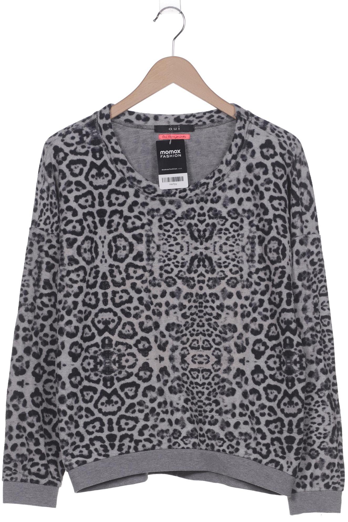 

Oui Damen Sweatshirt, grau, Gr. 42