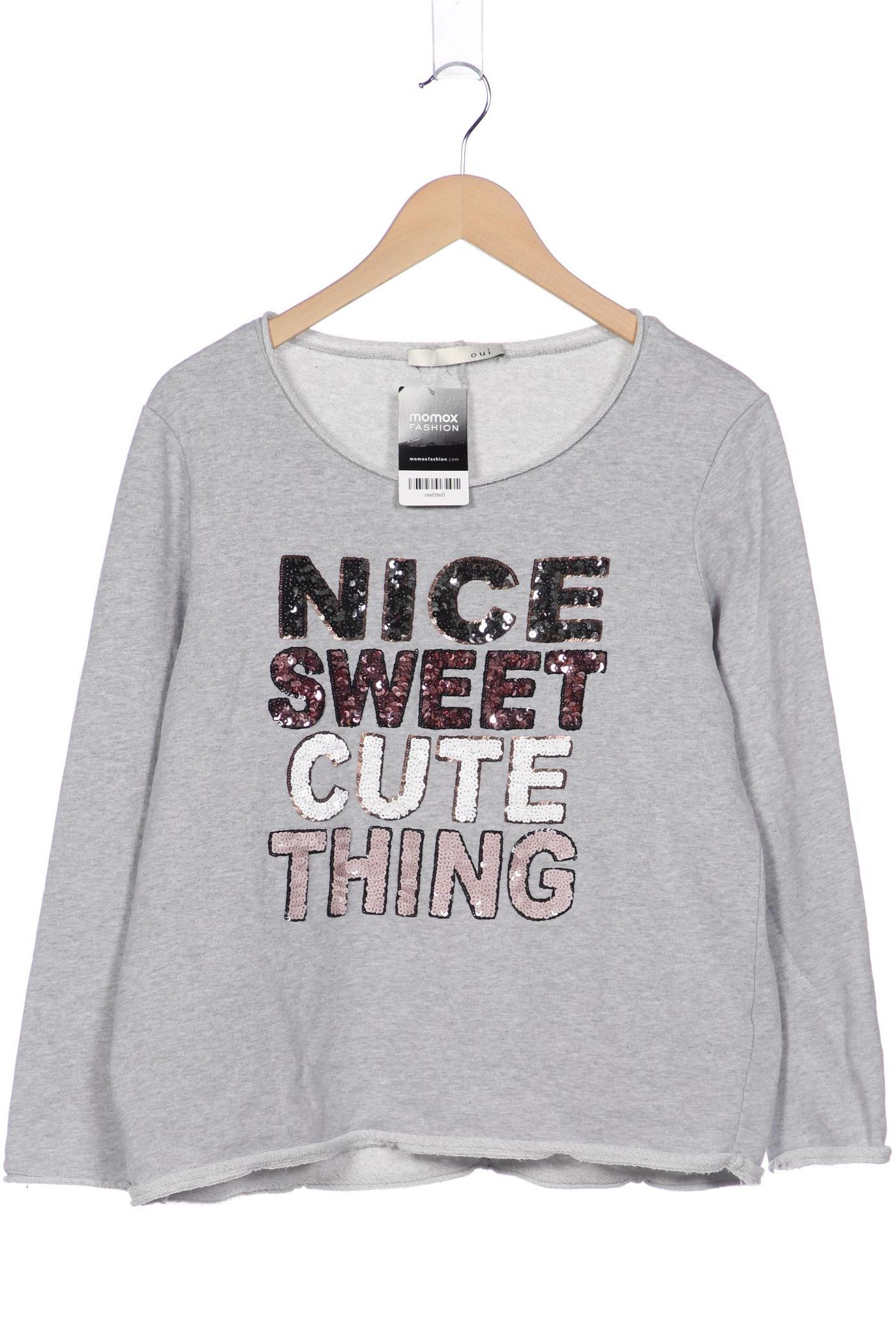 

Oui Damen Sweatshirt, grau