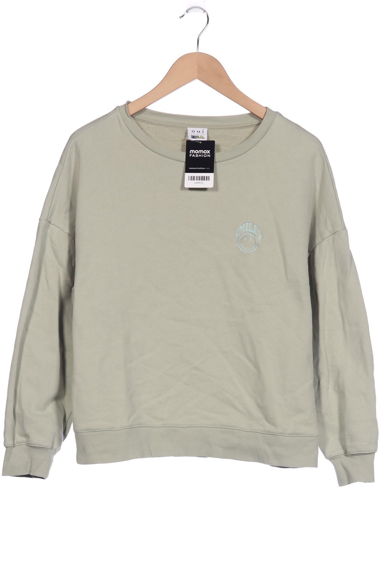 

Oui Damen Sweatshirt, hellgrün, Gr. 40