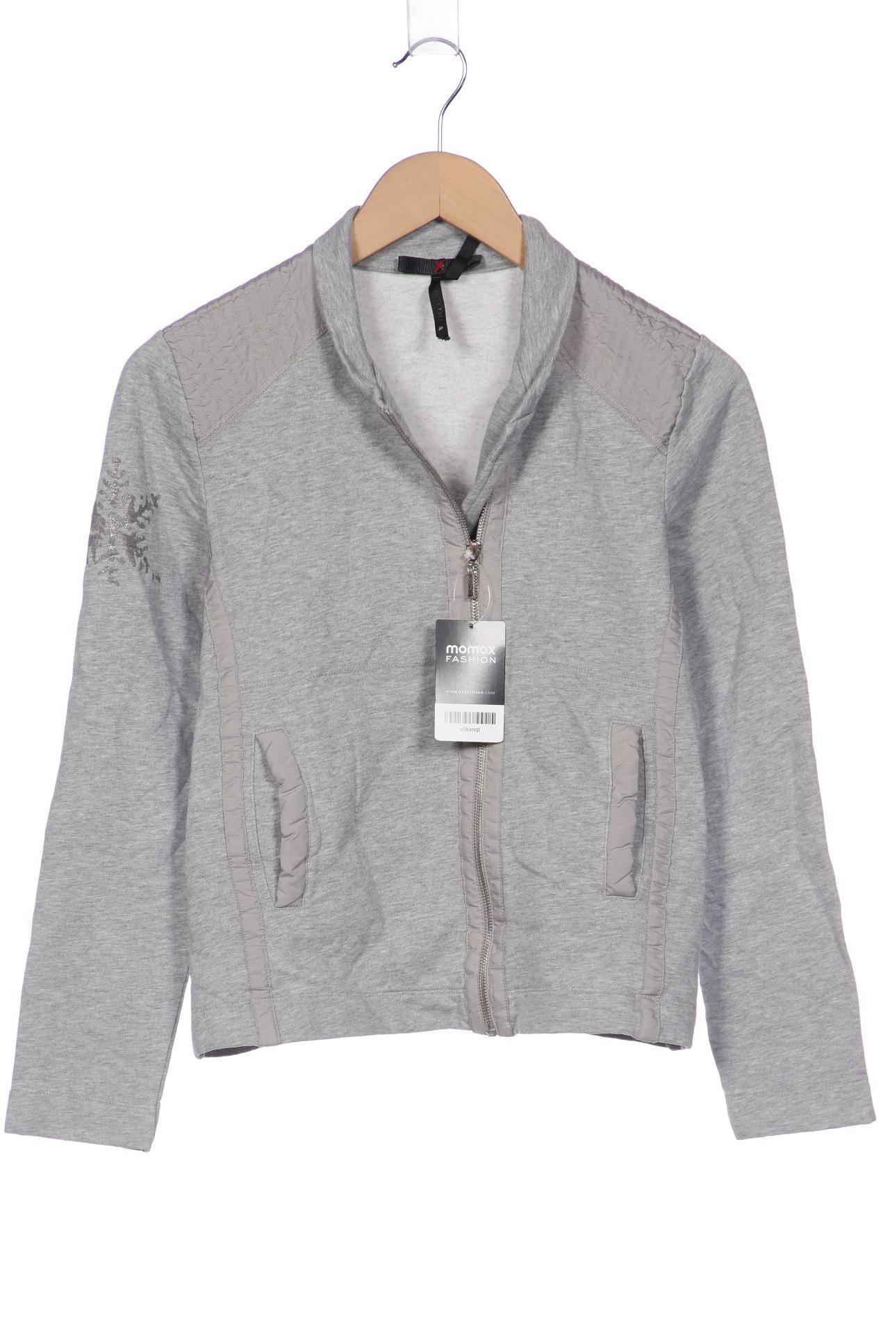 

Oui Damen Sweatshirt, grau, Gr. 36