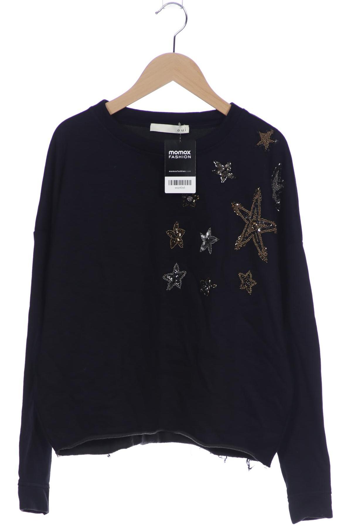 

Oui Damen Sweatshirt, marineblau, Gr. 36