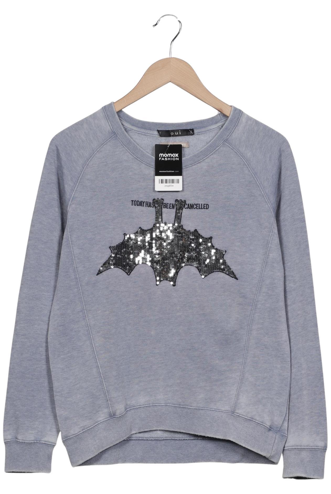 

Oui Damen Sweatshirt, hellblau, Gr. 36
