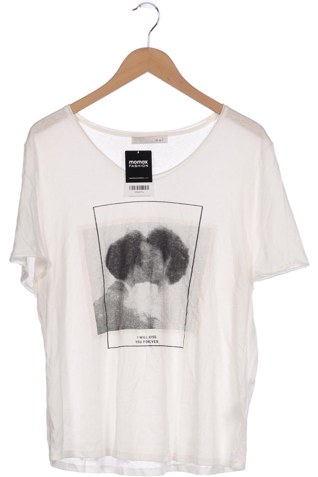 

Oui Damen T-Shirt, weiß