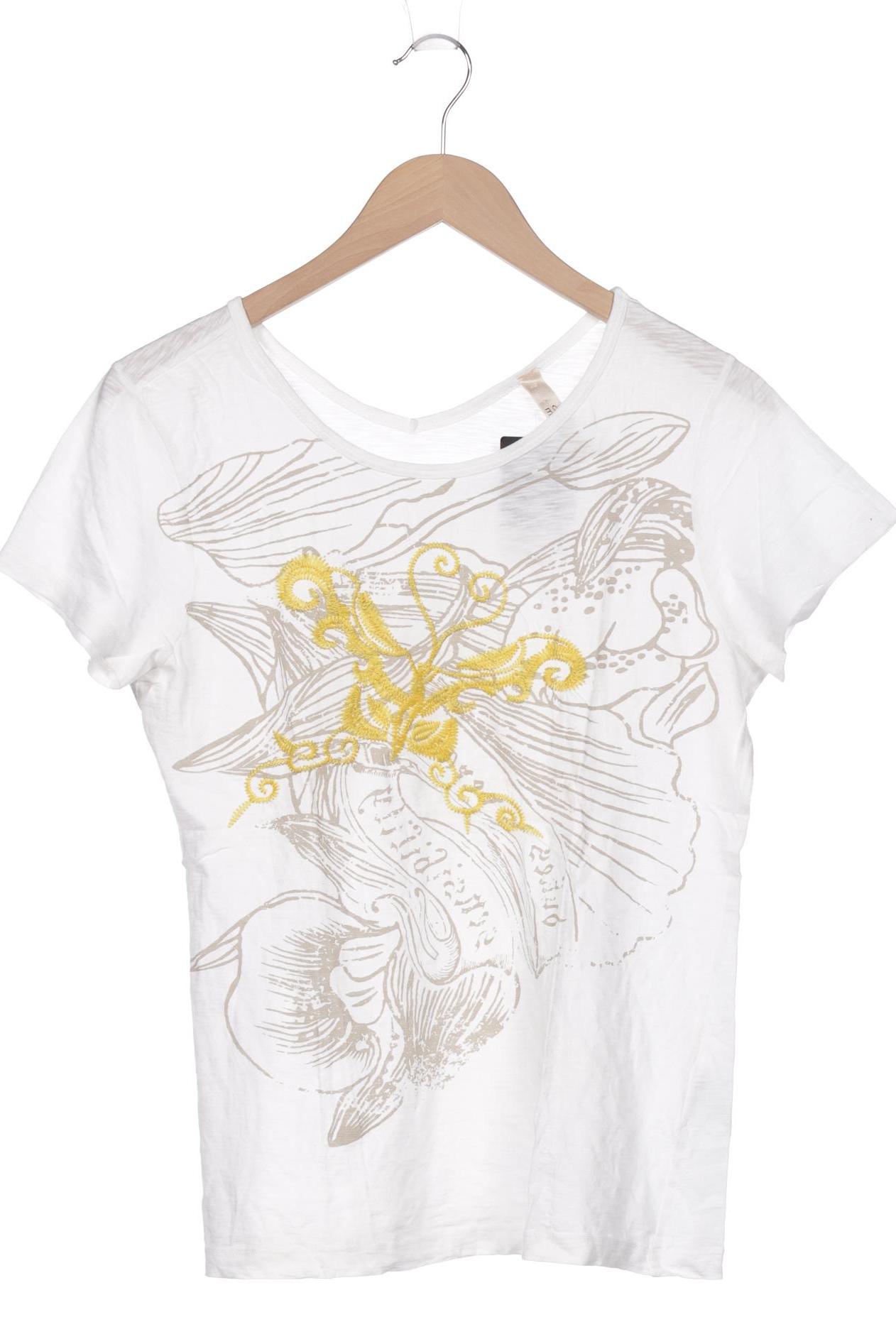 

Oui Damen T-Shirt, weiß