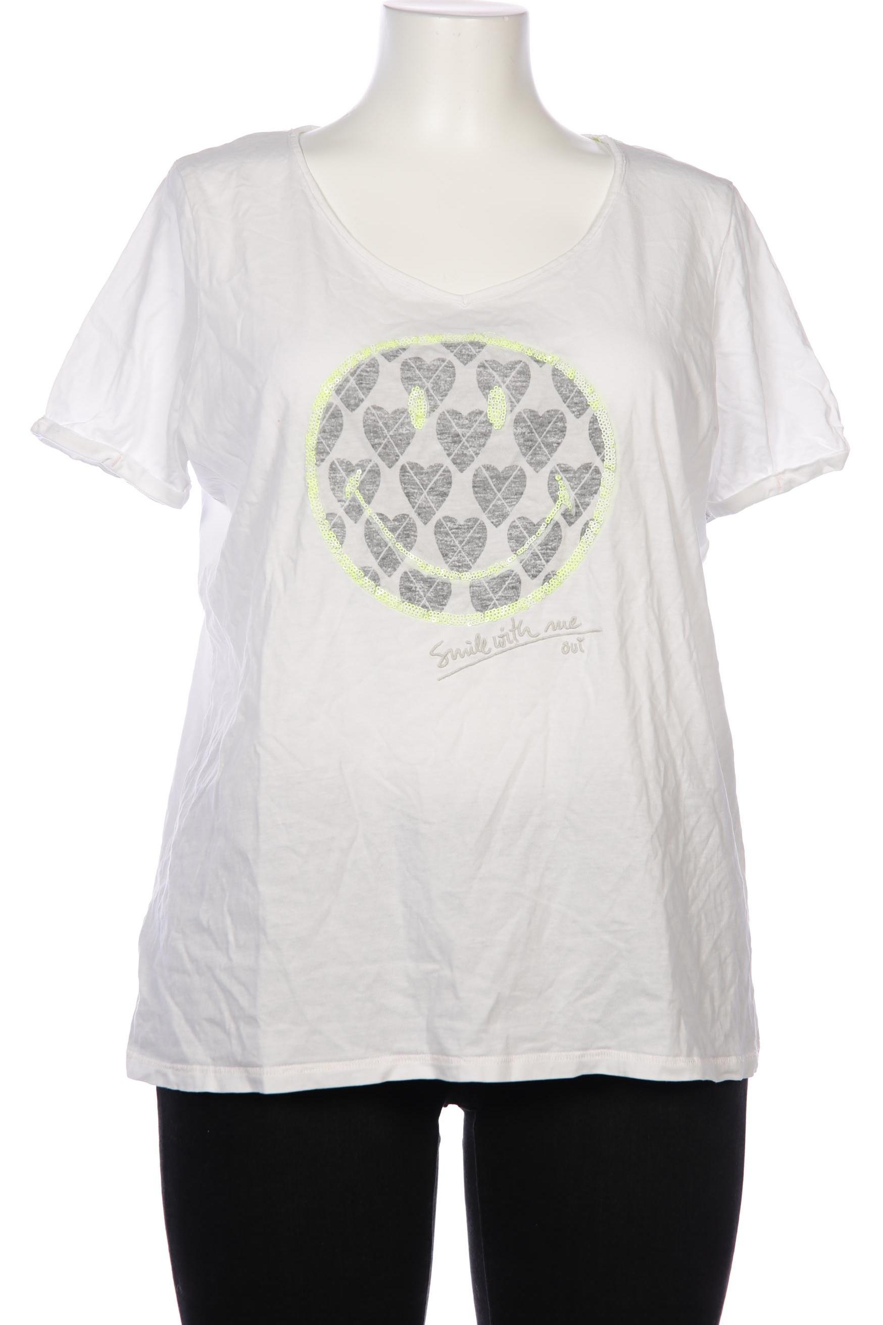 

Oui Damen T-Shirt, weiß, Gr. 42