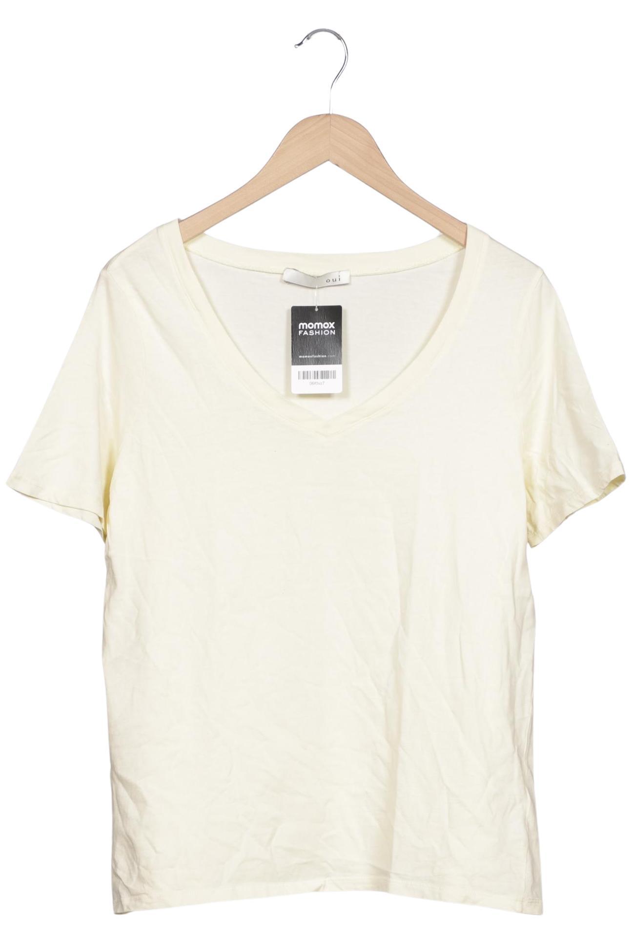 

Oui Damen T-Shirt, gelb, Gr. 42