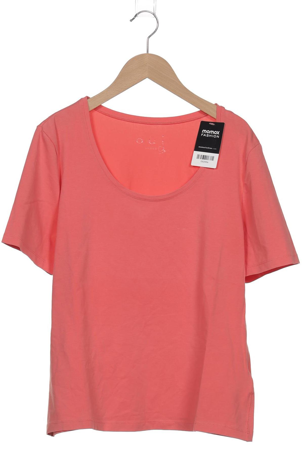 

Oui Damen T-Shirt, pink, Gr. 42