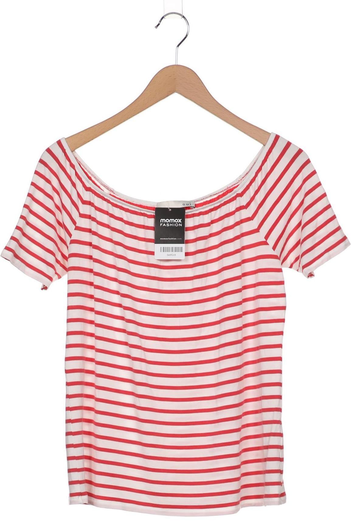 

Oui Damen T-Shirt, rot, Gr. 42