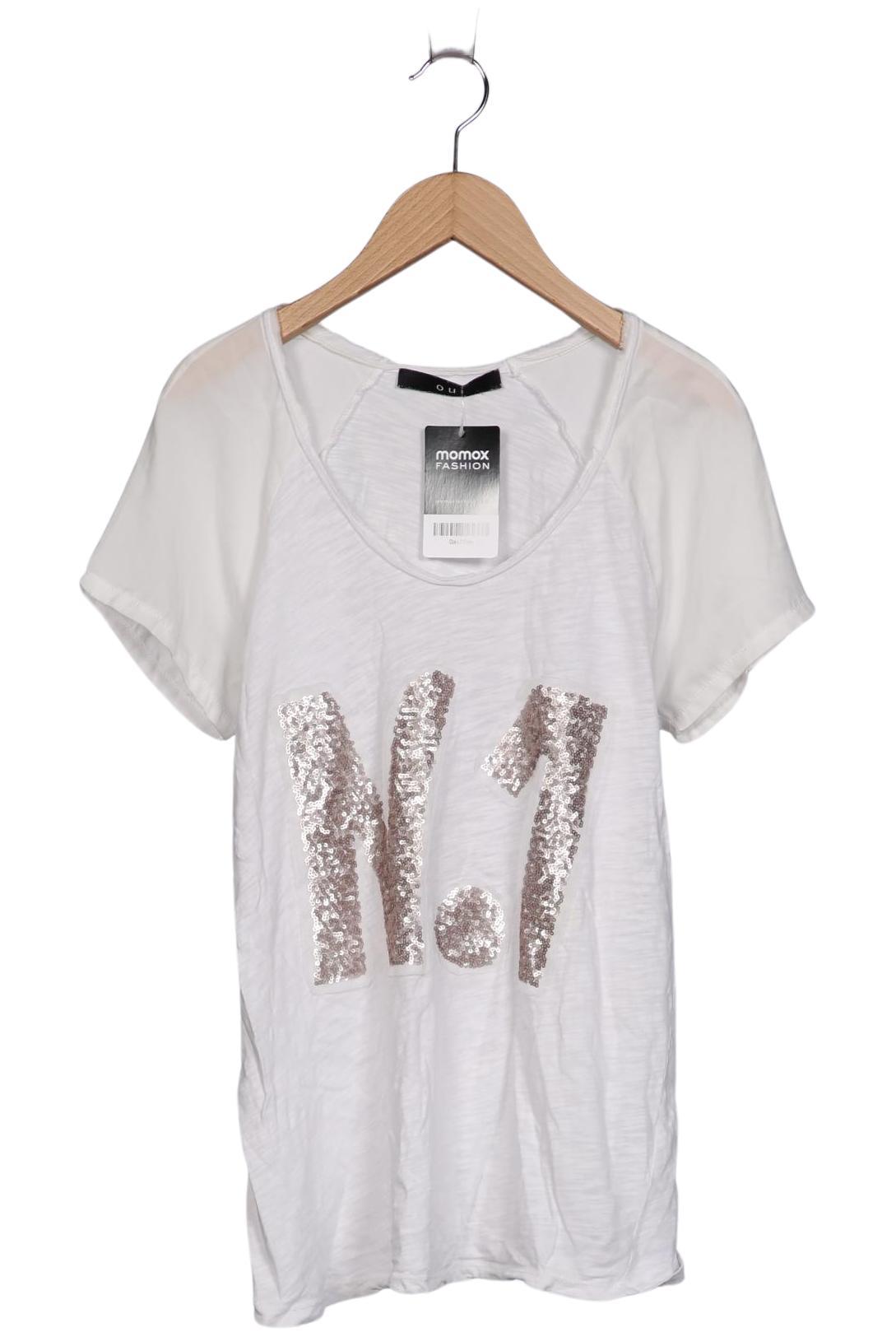 

Oui Damen T-Shirt, weiß, Gr. 34
