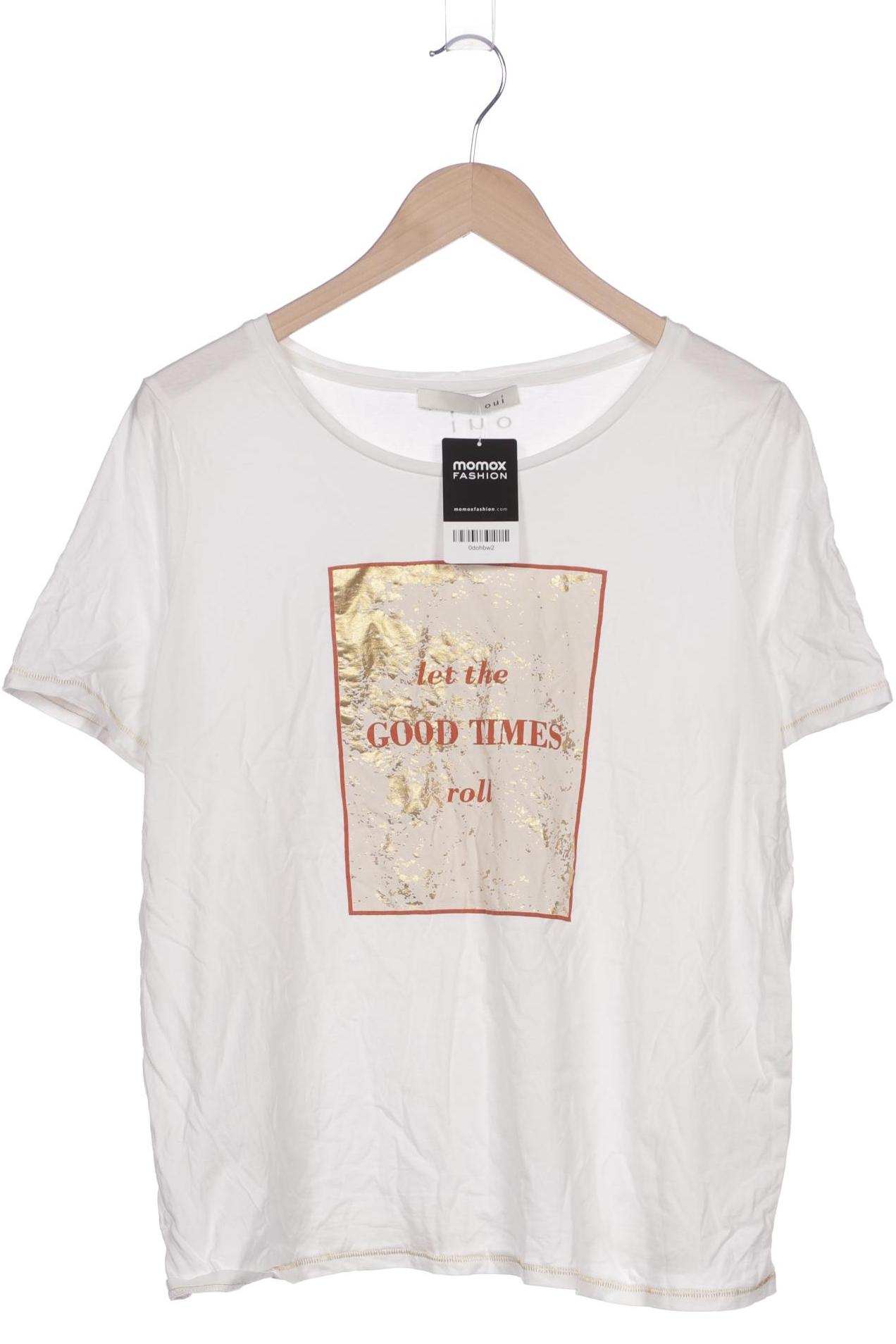 

Oui Damen T-Shirt, weiß, Gr. 44
