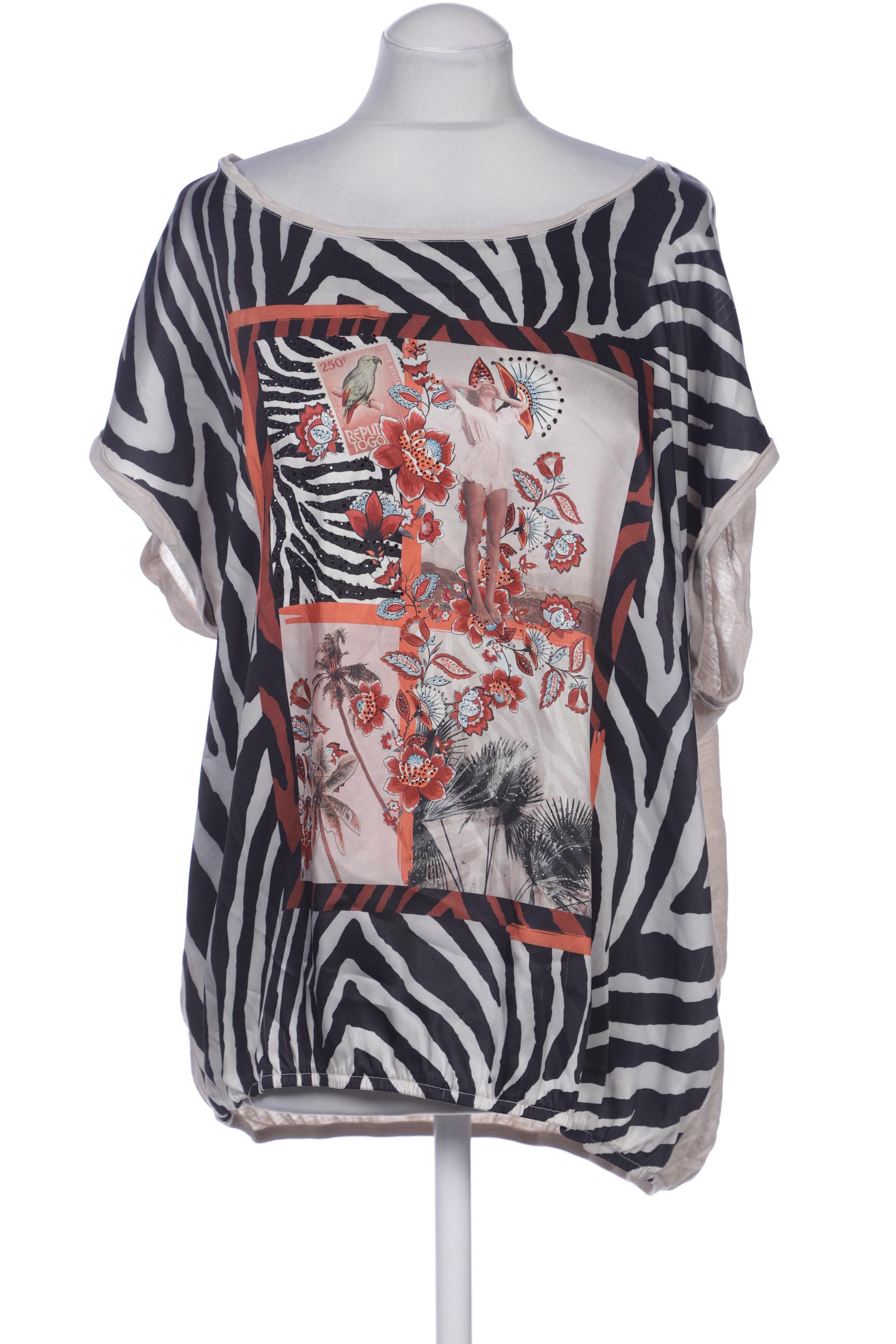 

Oui Damen T-Shirt, schwarz, Gr. 40