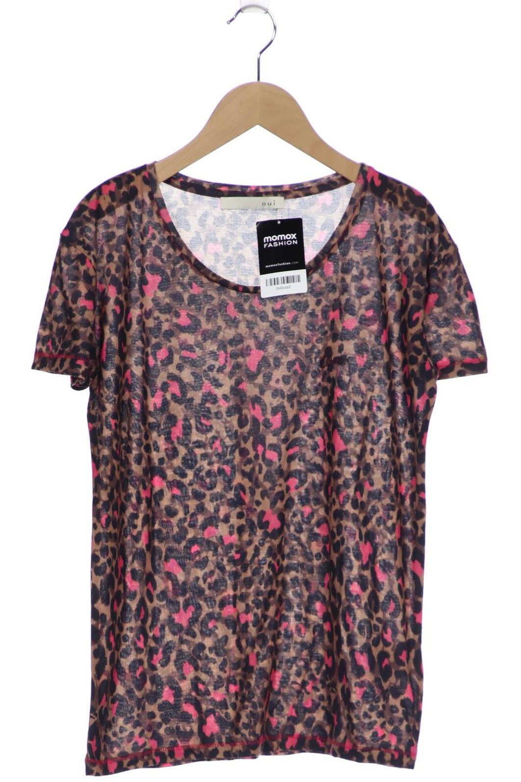 

Oui Damen T-Shirt, braun, Gr. 34