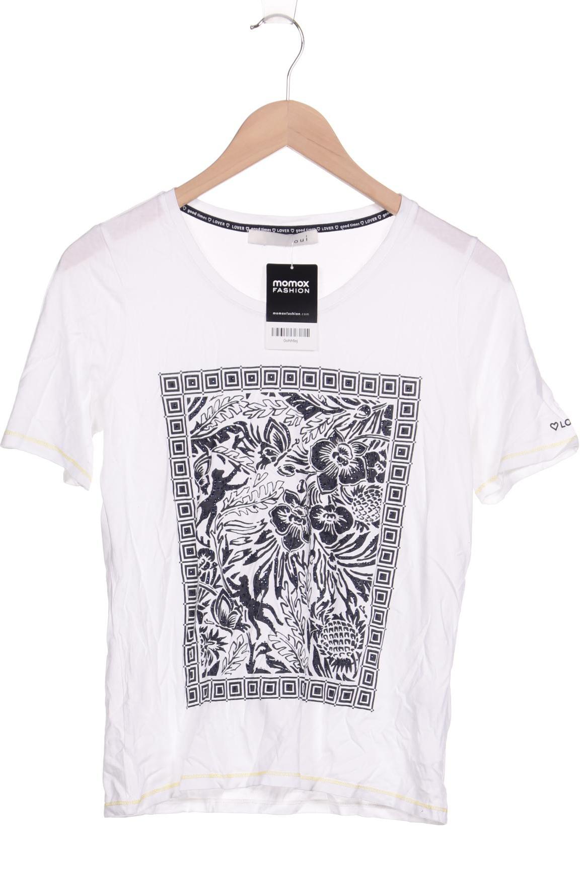 

Oui Damen T-Shirt, weiß