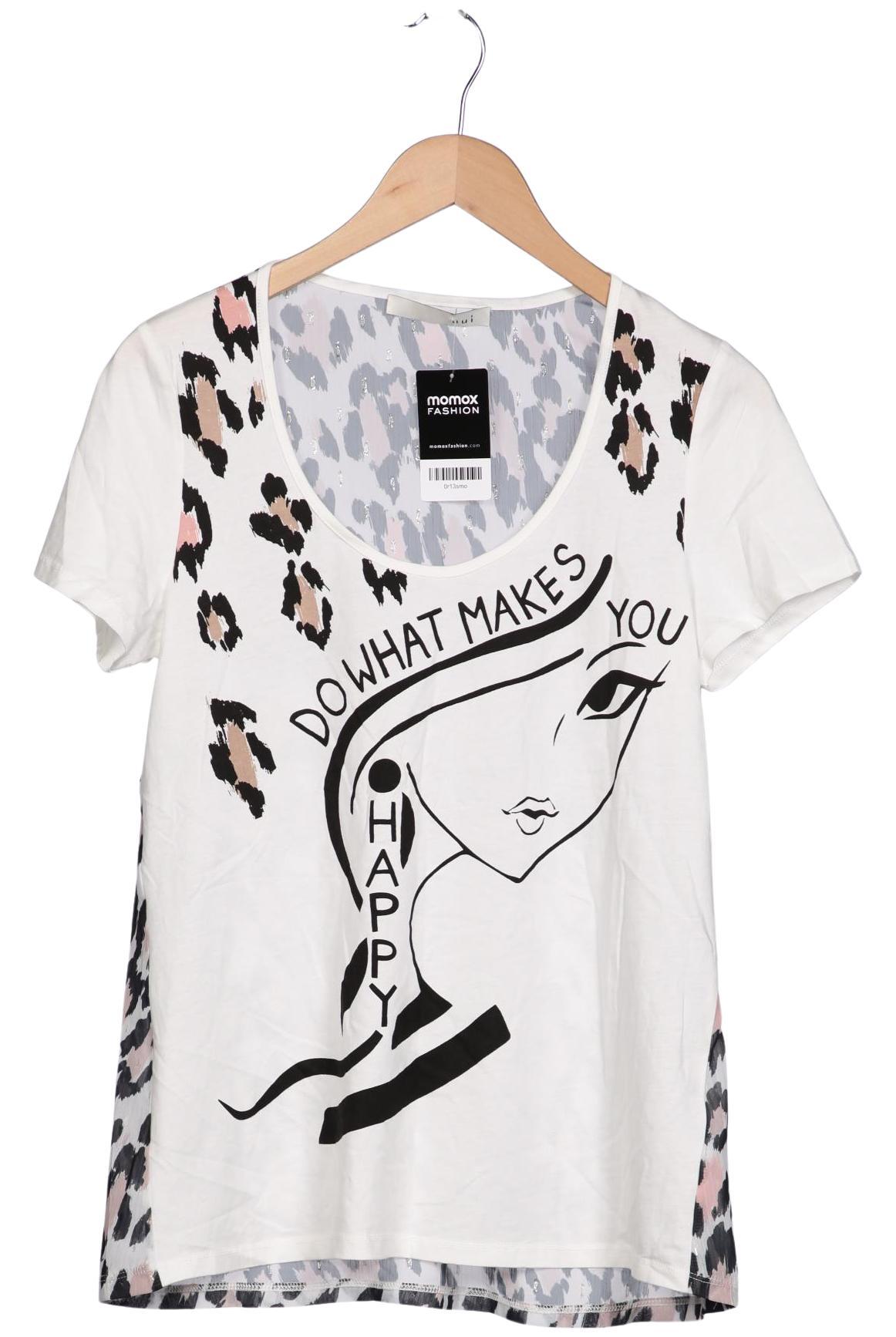 

Oui Damen T-Shirt, weiß, Gr. 38