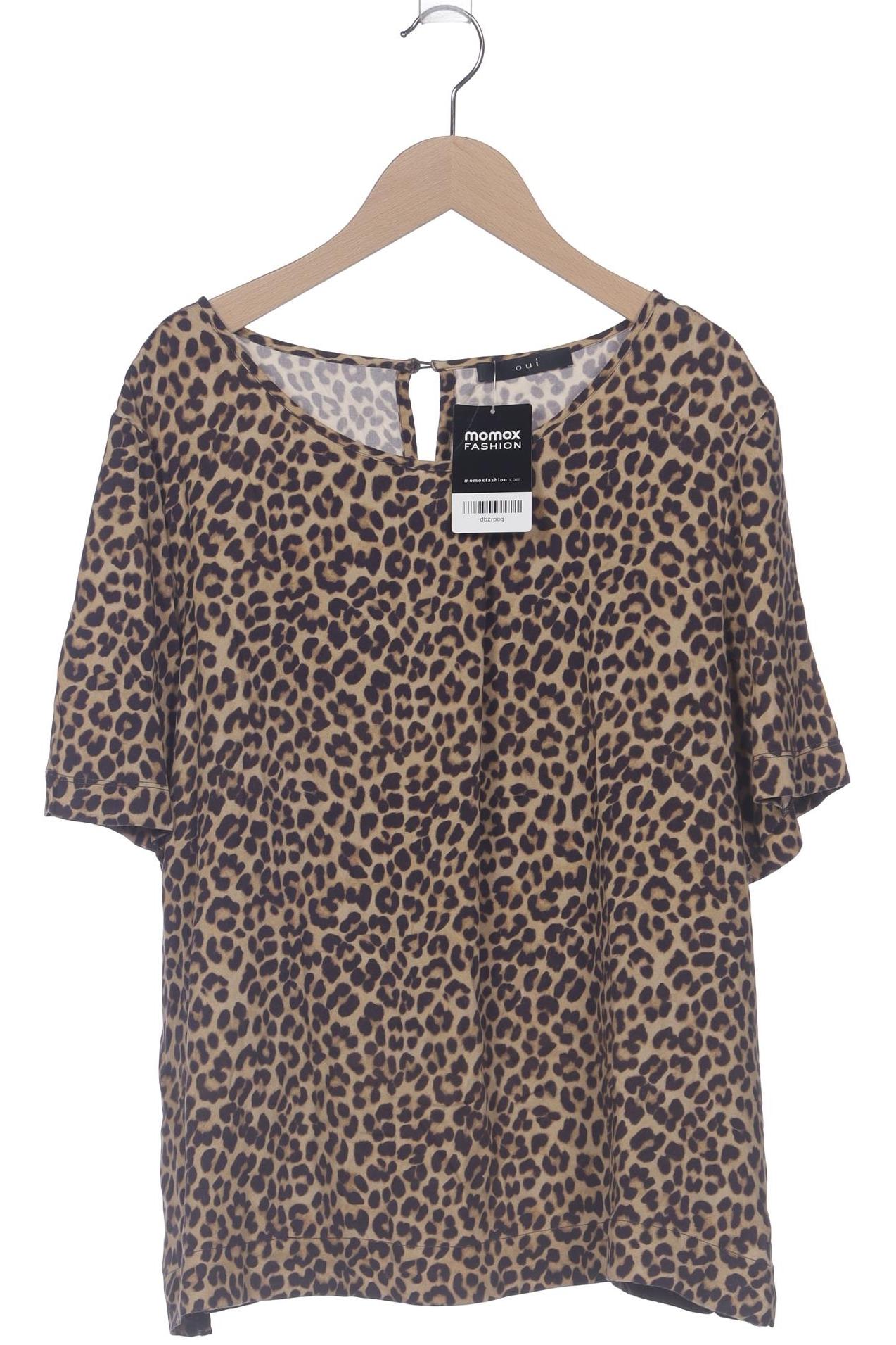 

Oui Damen T-Shirt, braun, Gr. 42