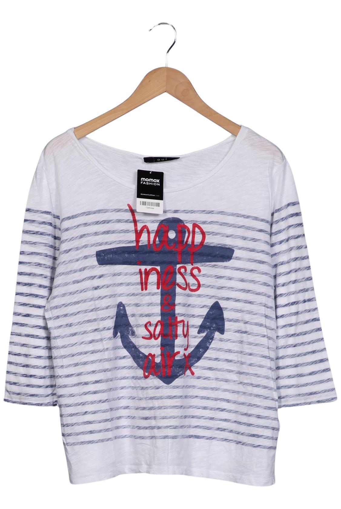

Oui Damen T-Shirt, weiß, Gr. 42