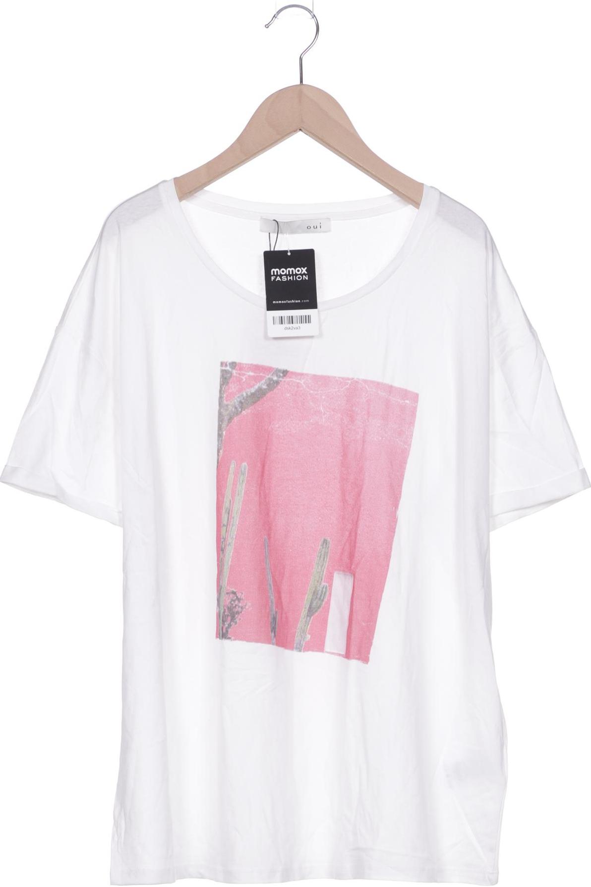 

Oui Damen T-Shirt, weiß, Gr. 44
