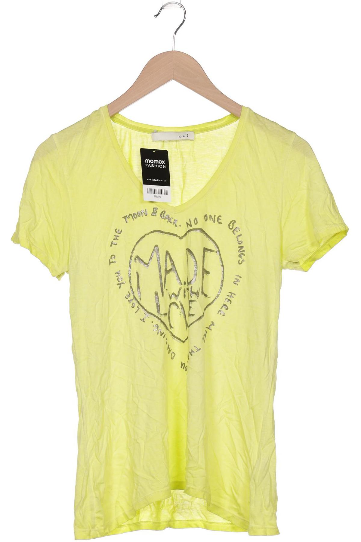 

Oui Damen T-Shirt, hellgrün, Gr. 40