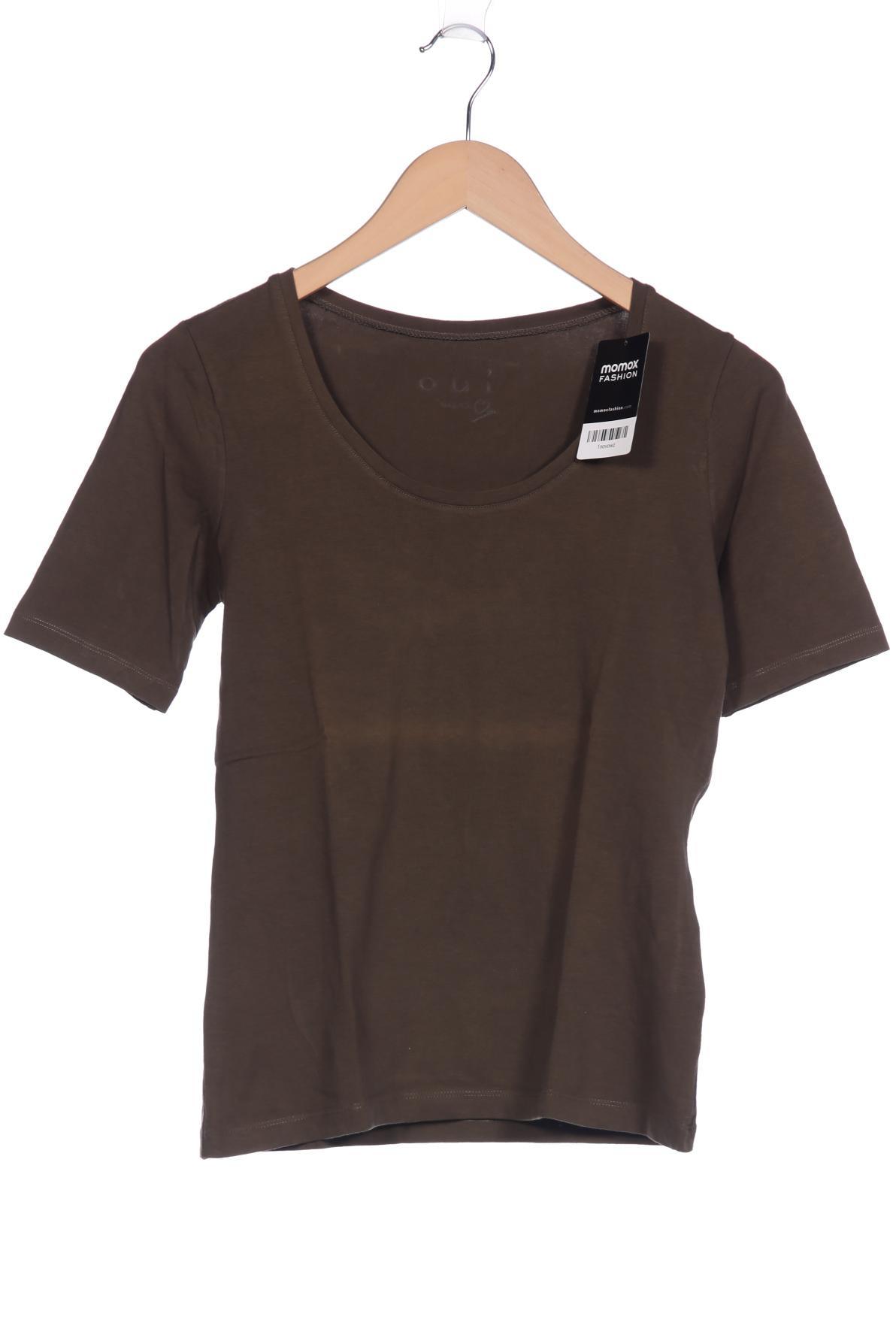 

Oui Damen T-Shirt, grün, Gr. 36