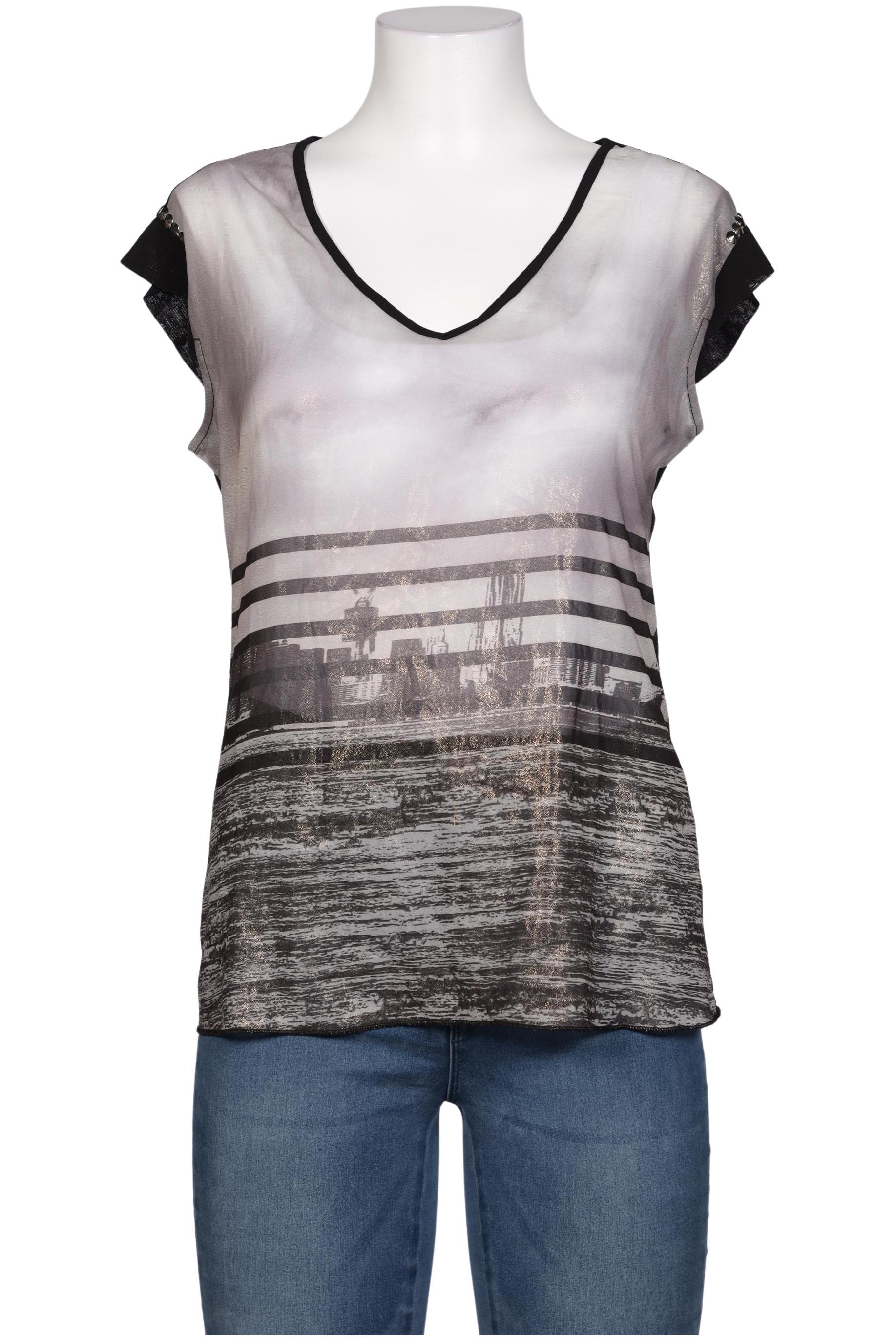 

Oui Damen T-Shirt, grau, Gr. 38