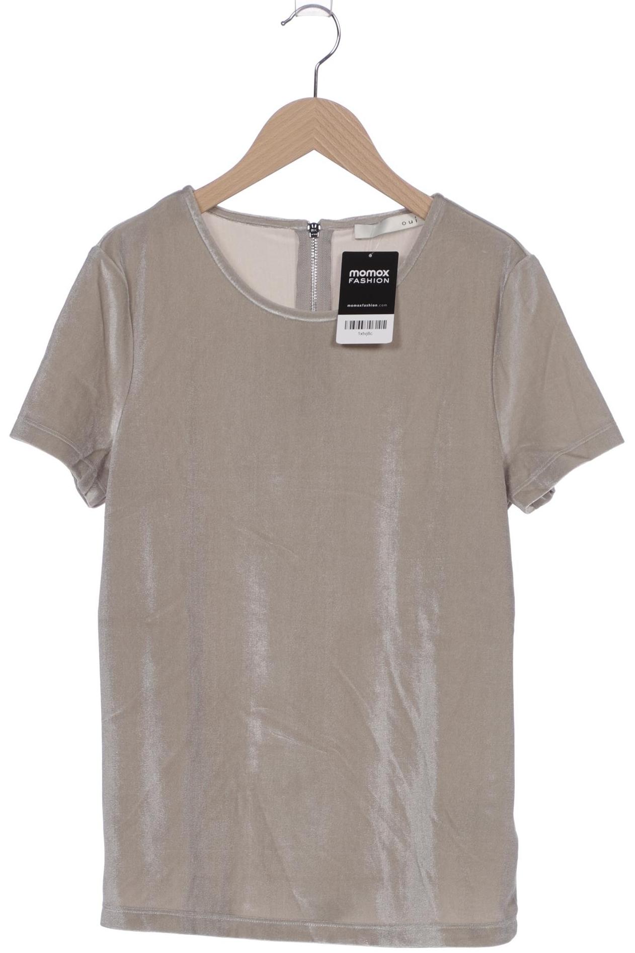 

Oui Damen T-Shirt, grau, Gr. 36