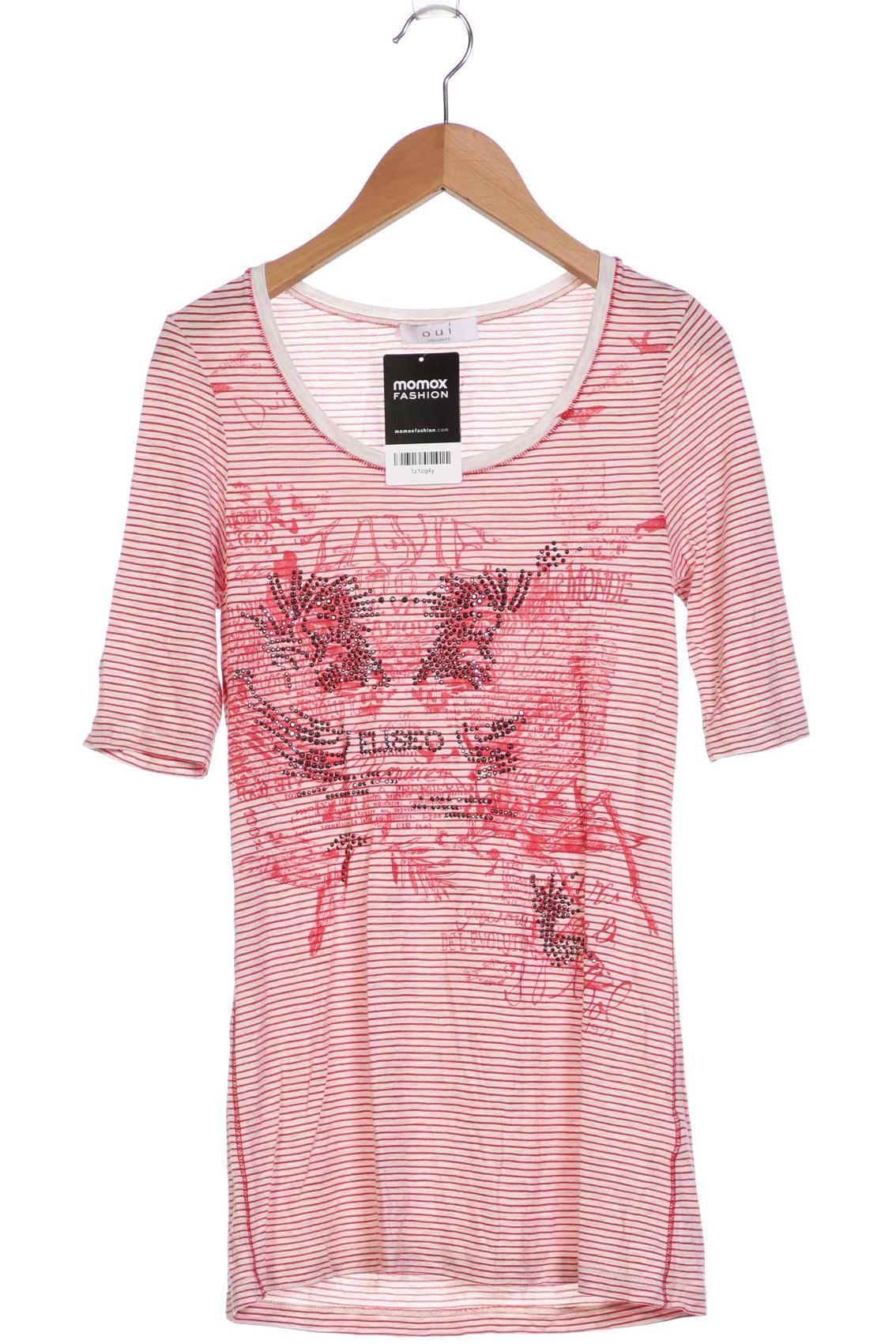 

Oui Damen T-Shirt, rot, Gr. 34