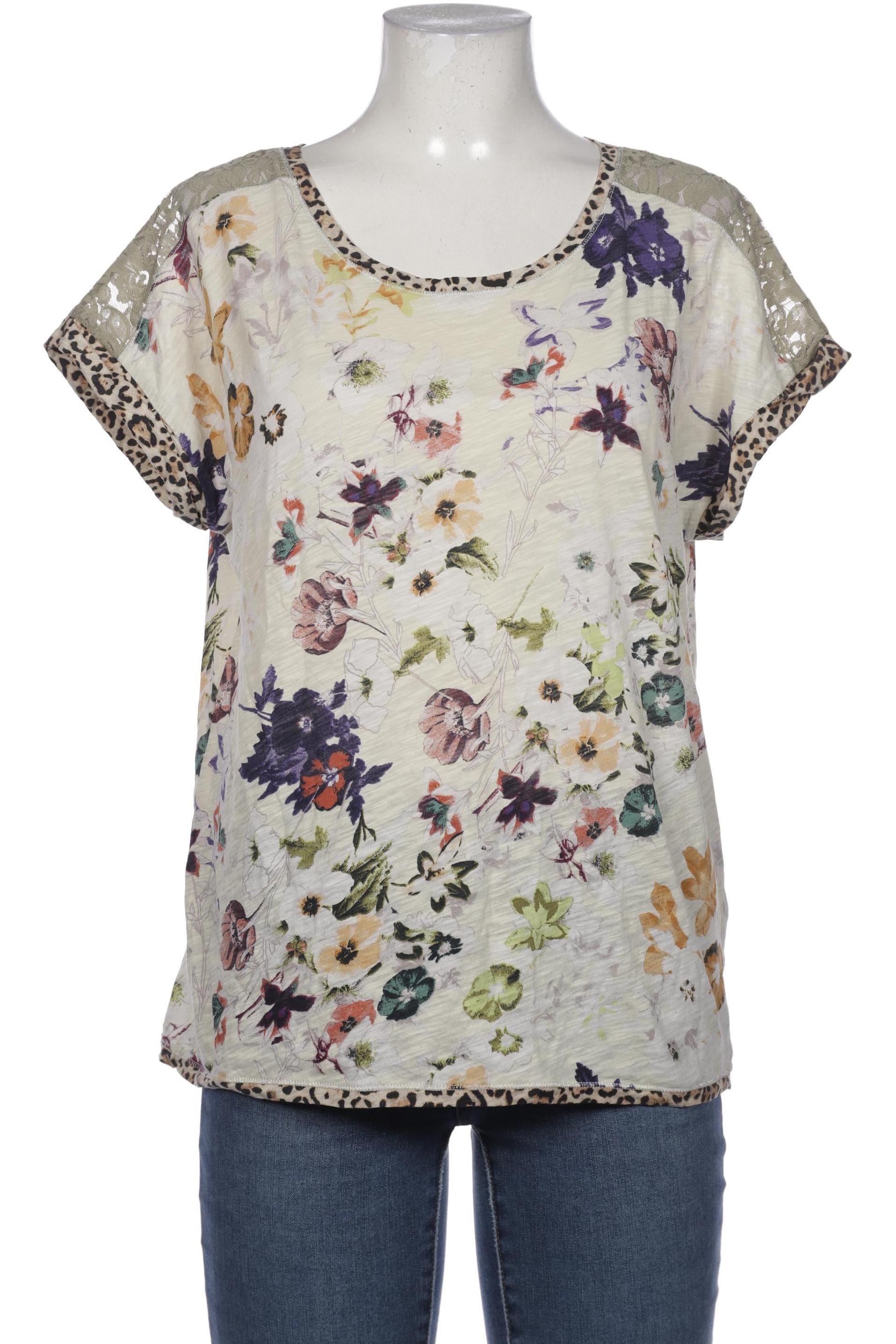 

Oui Damen T-Shirt, mehrfarbig, Gr. 40