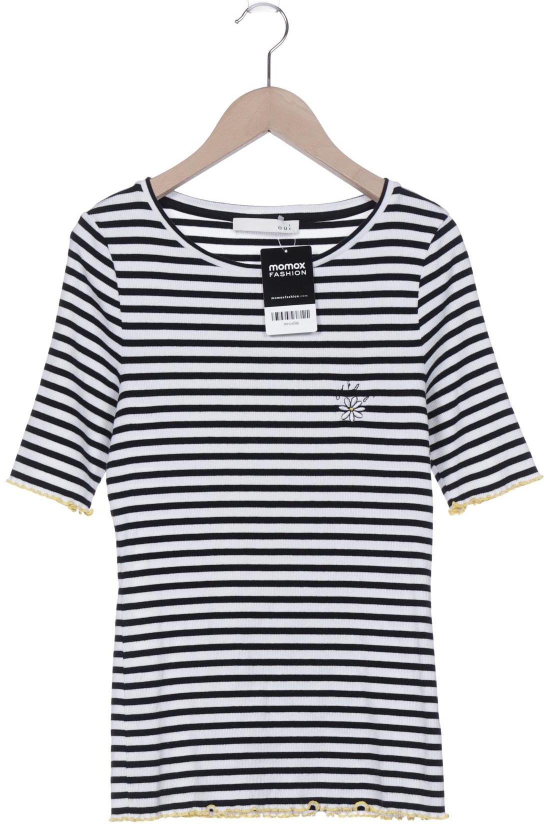 

Oui Damen T-Shirt, schwarz, Gr. 38