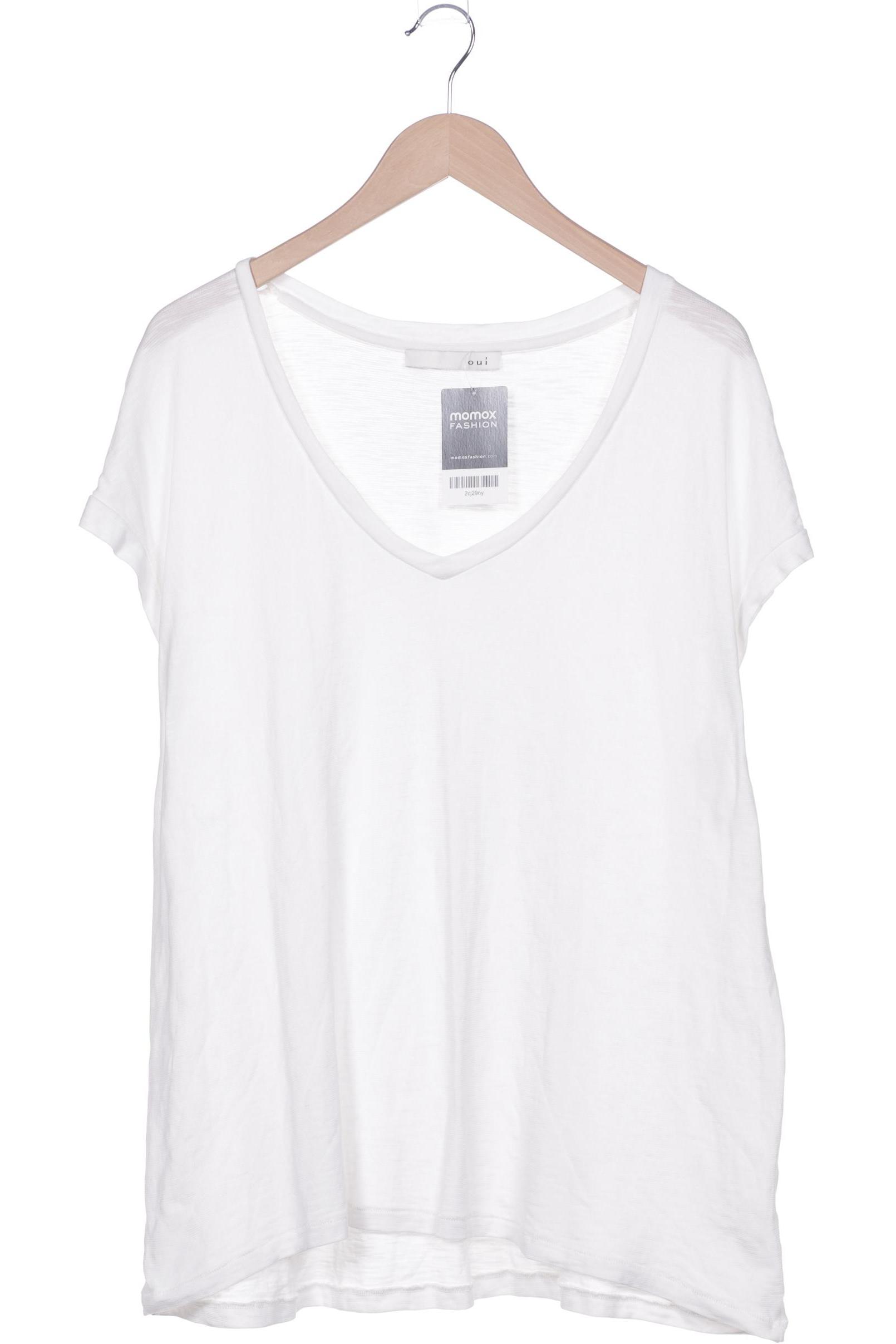

Oui Damen T-Shirt, weiß