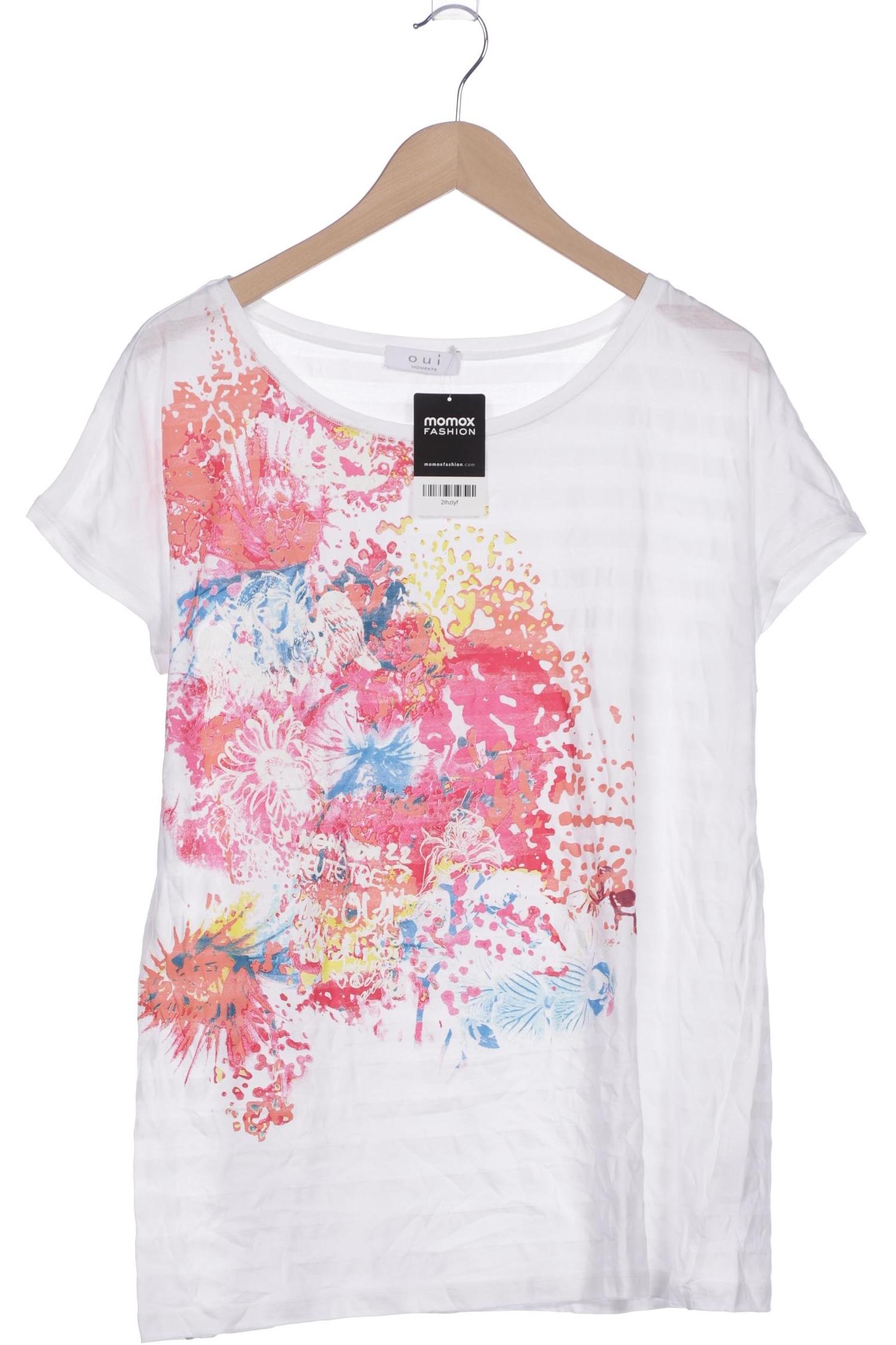 

Oui Damen T-Shirt, weiß, Gr. 44