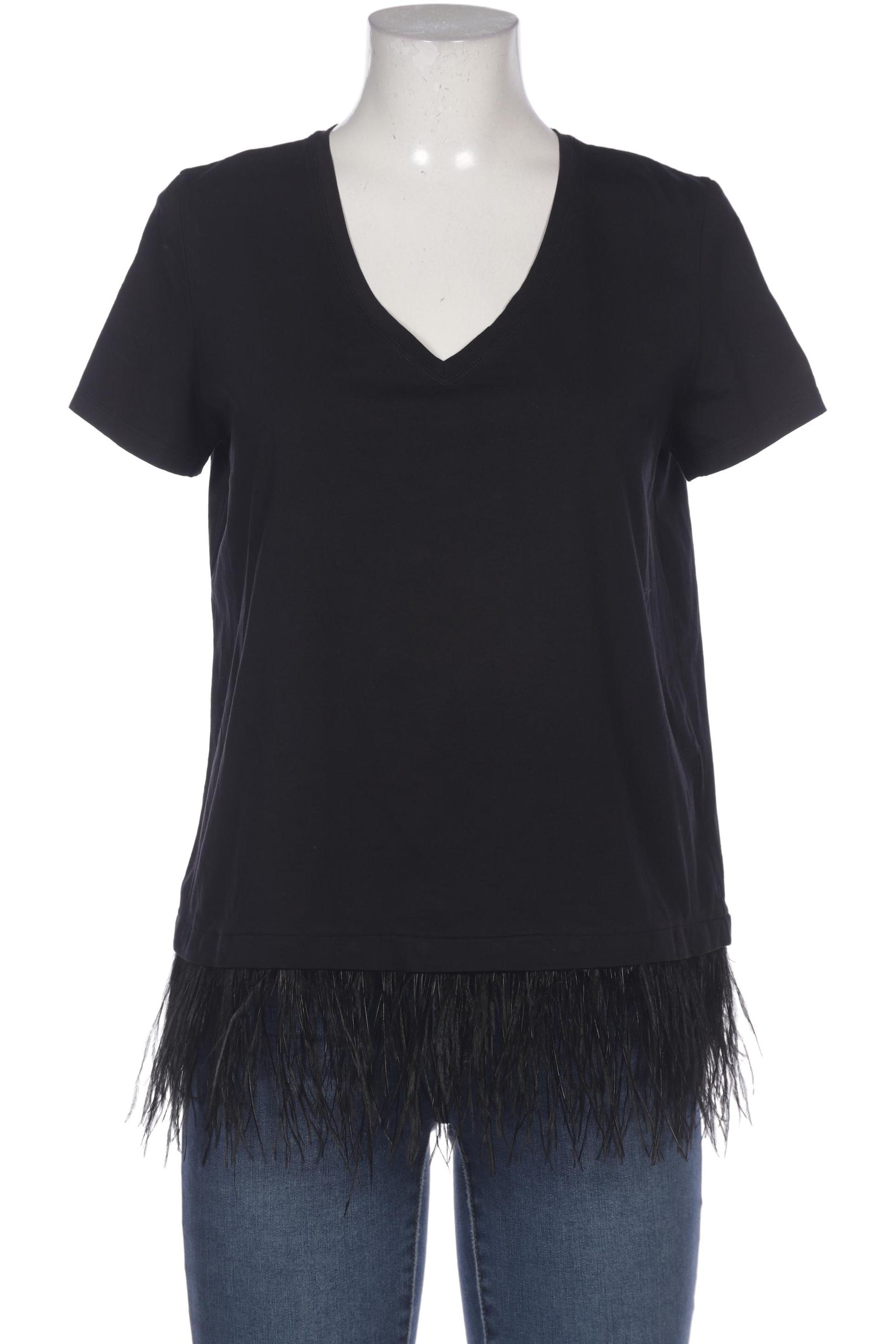 

Oui Damen T-Shirt, schwarz, Gr. 38