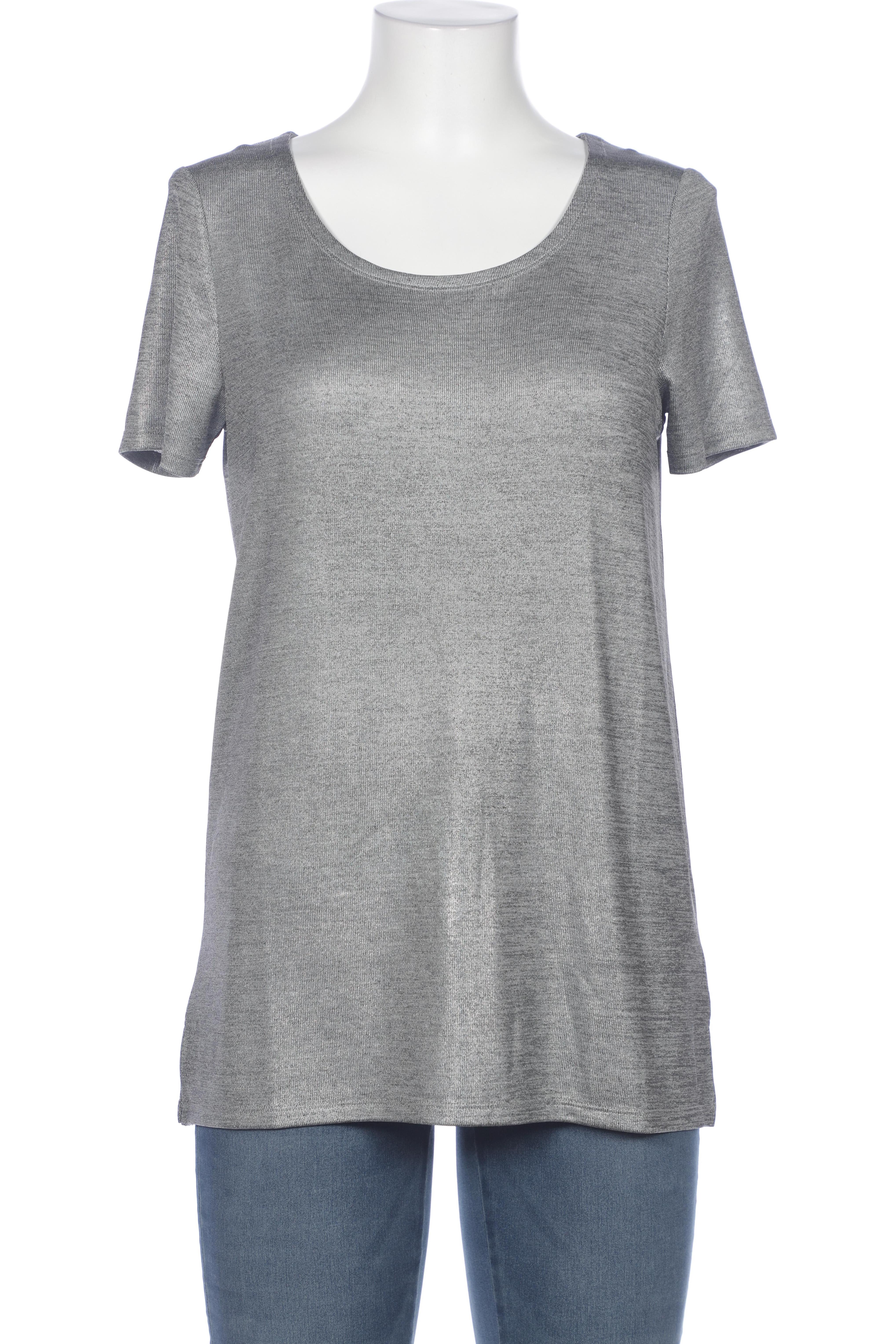 Thumbnail - Oui Damen T-Shirt, silber, Gr. 38