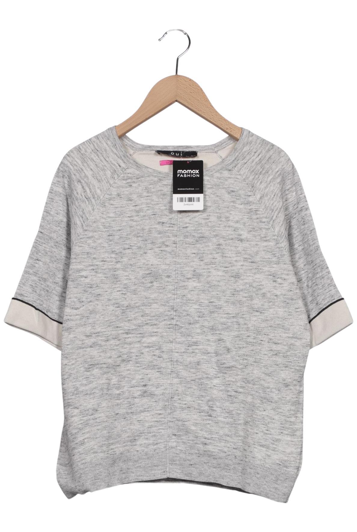 

Oui Damen T-Shirt, grau, Gr. 34