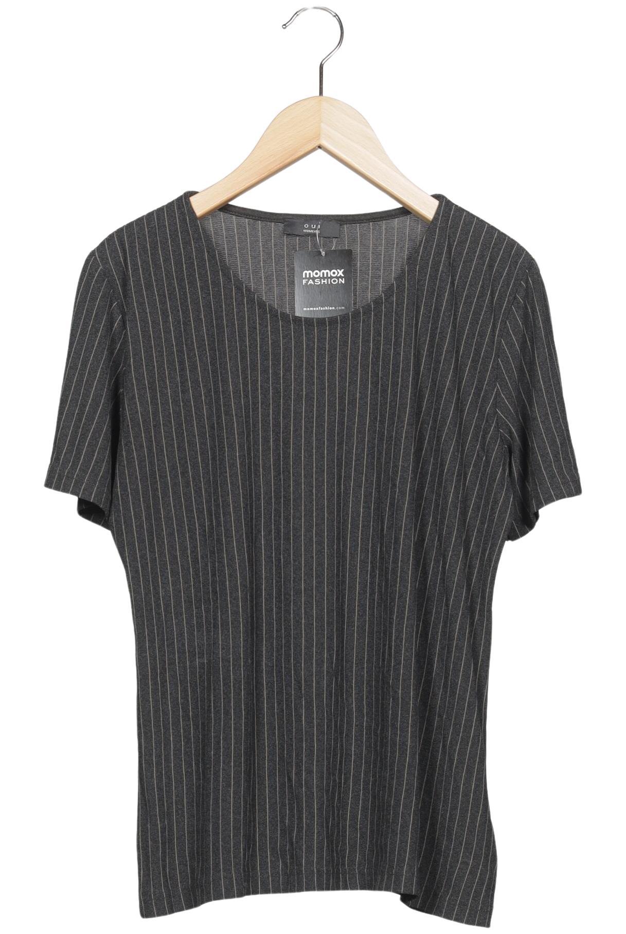 

Oui Damen T-Shirt, grau, Gr. 38