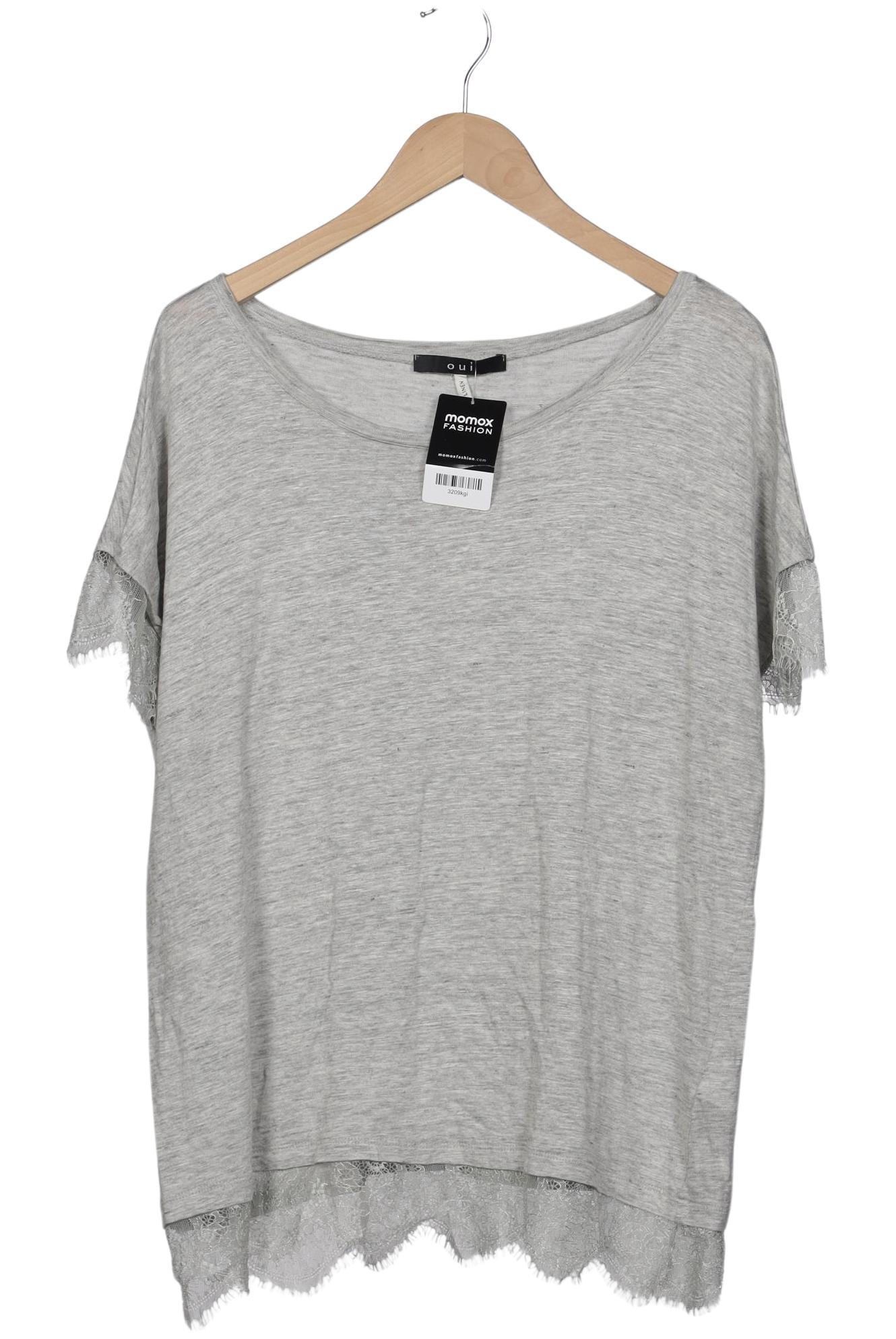

Oui Damen T-Shirt, grau, Gr. 44
