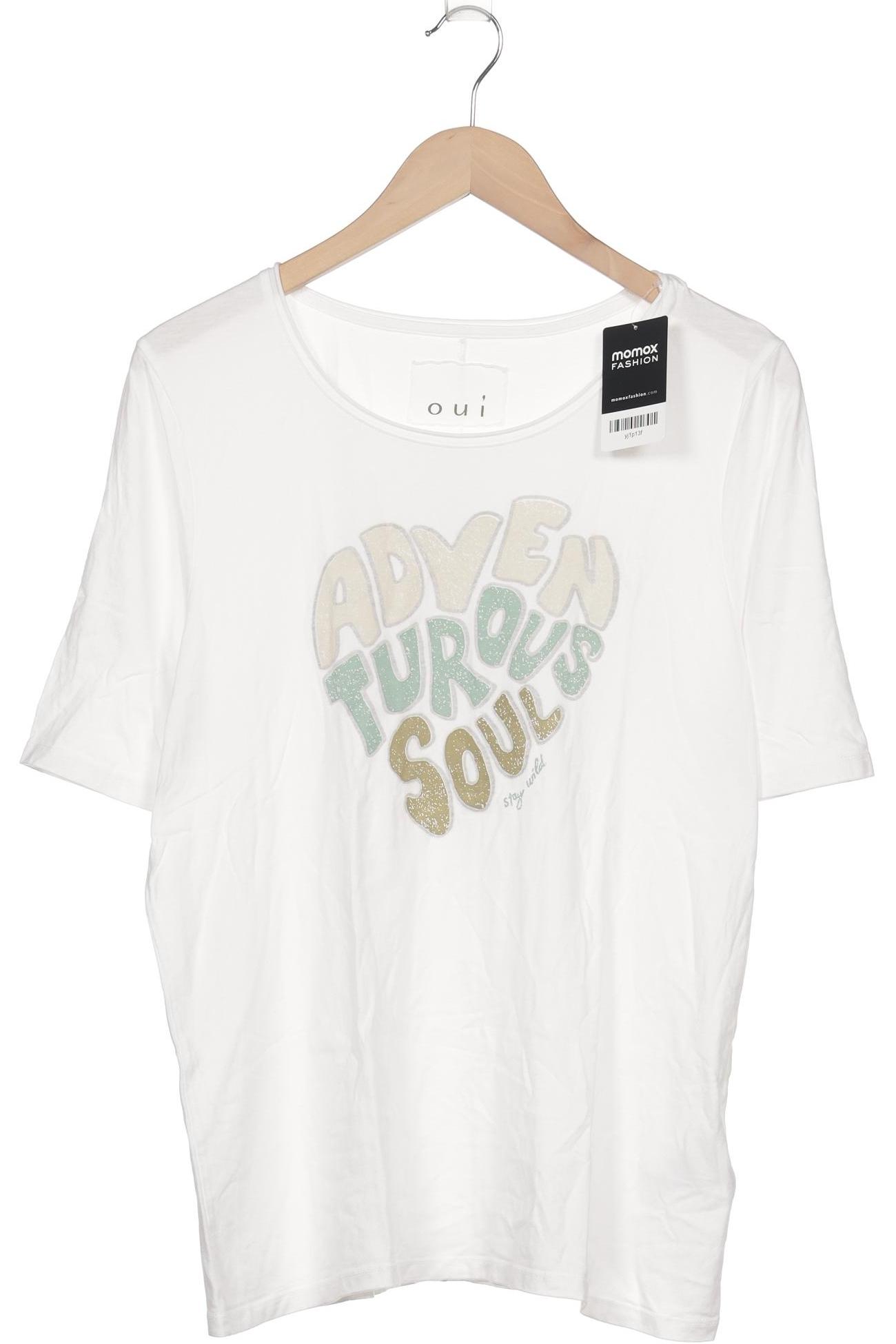 

Oui Damen T-Shirt, weiß, Gr. 44