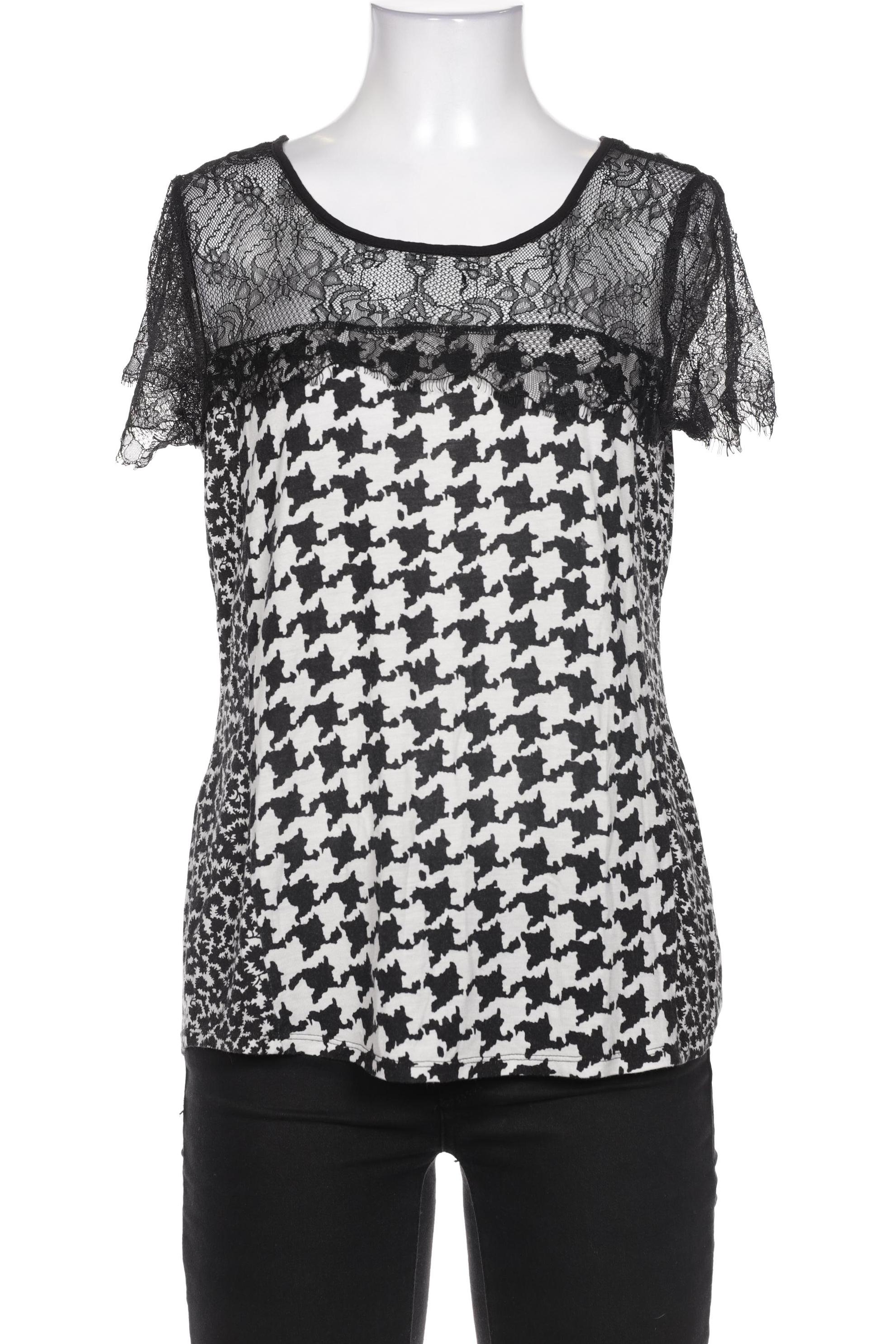 

Oui Damen T-Shirt, schwarz, Gr. 38