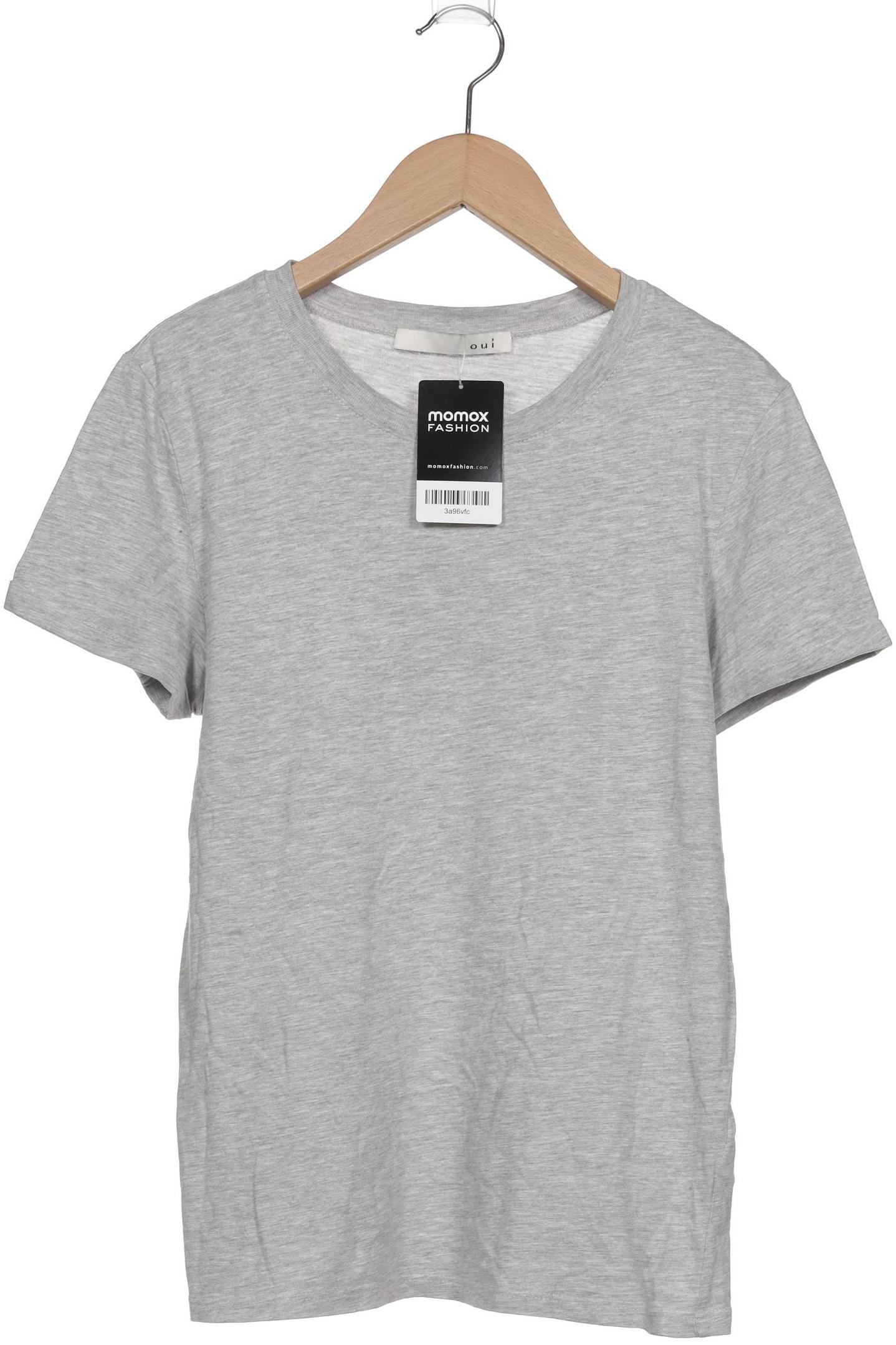 

Oui Damen T-Shirt, grau, Gr. 36