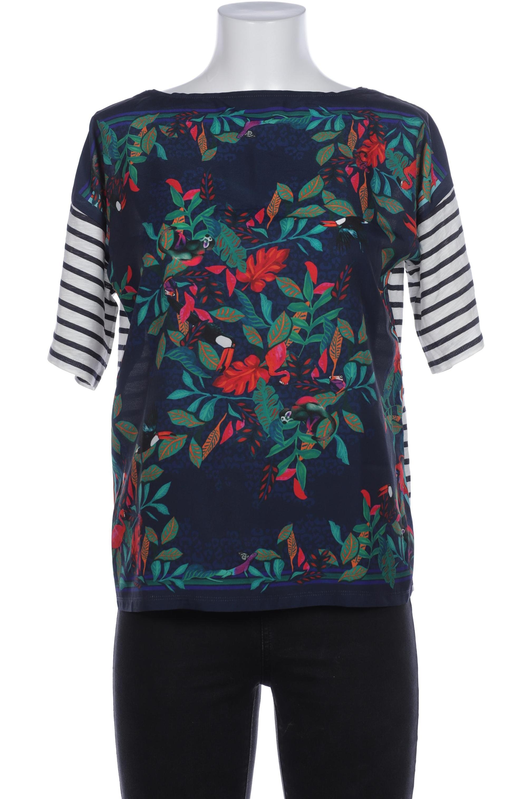 

Oui Damen T-Shirt, mehrfarbig, Gr. 42