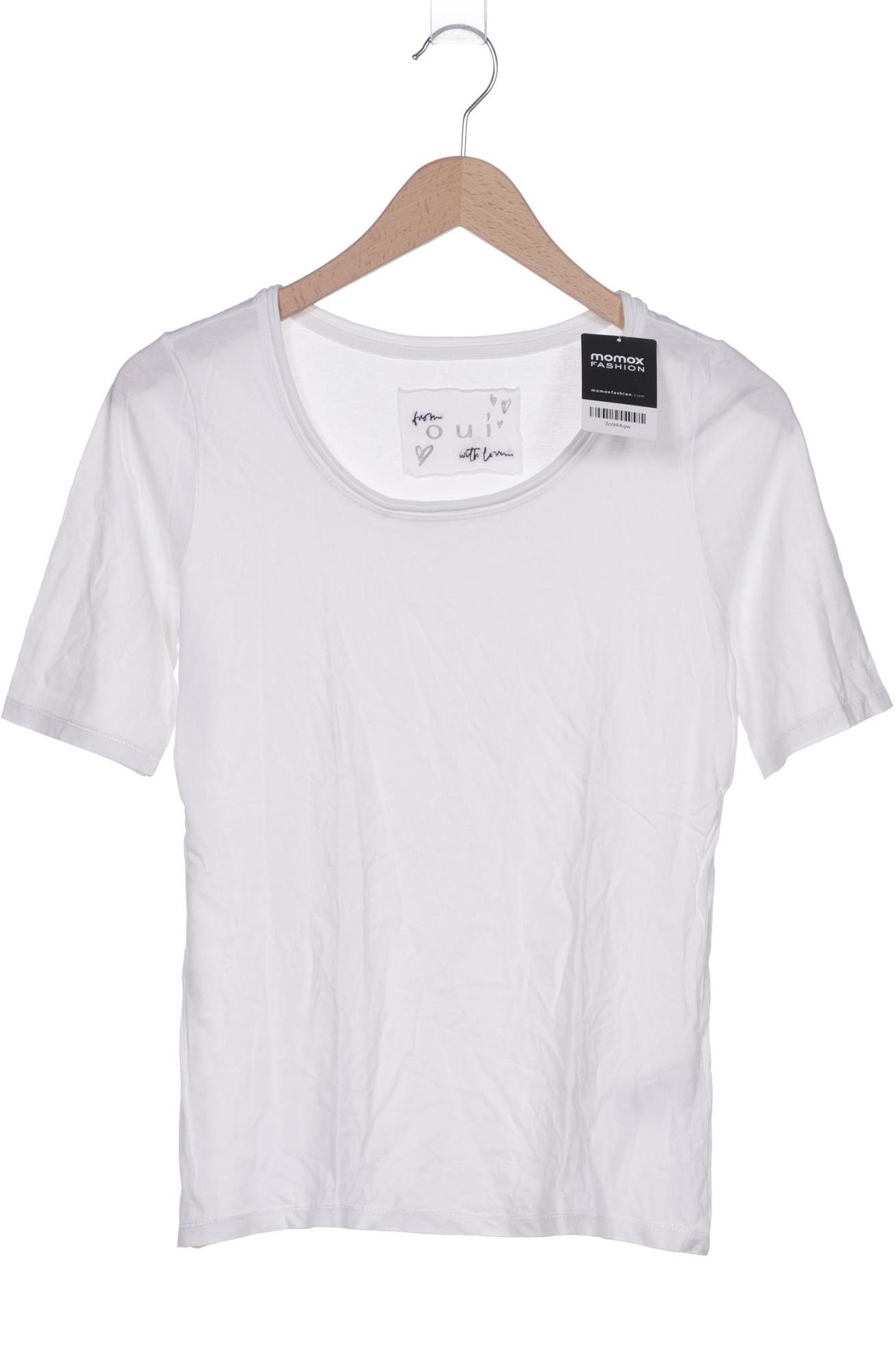 

Oui Damen T-Shirt, weiß, Gr. 34