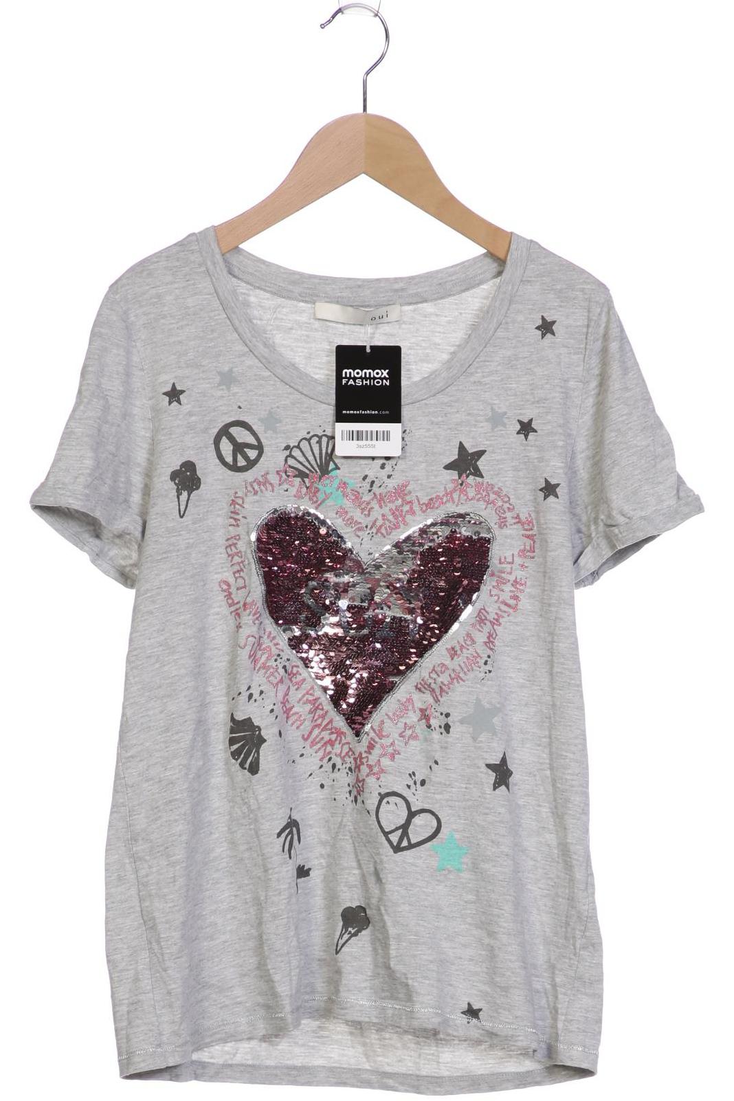 

Oui Damen T-Shirt, grau