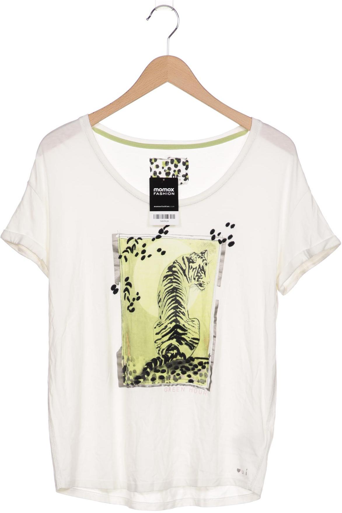 

Oui Damen T-Shirt, weiß